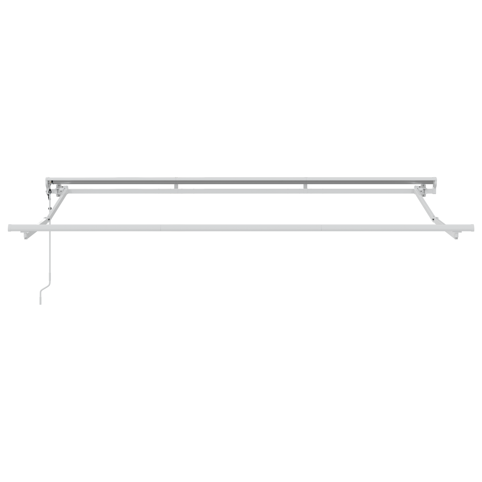 Electric Semi-Cassette Awning Frame Retractable Metal - Image 4