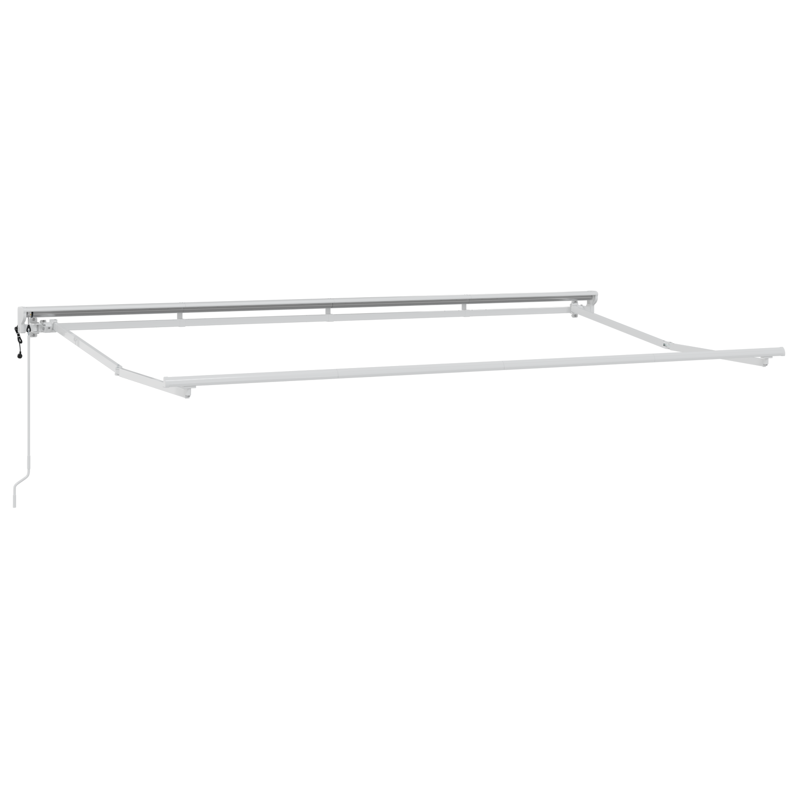 Electric Semi-Cassette Awning Frame Retractable Metal - Image 2