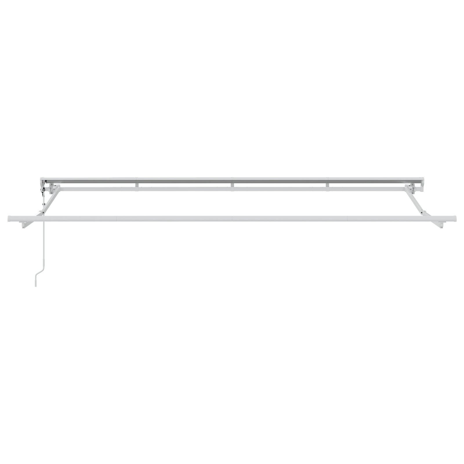 Electric Semi-Cassette Awning Frame Retractable Metal - Image 4