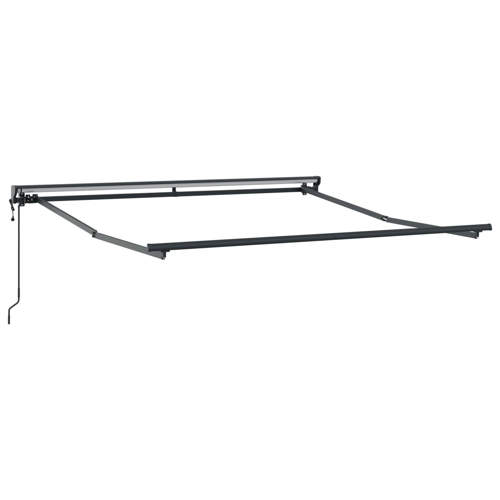 Electric Semi-Cassette Awning Frame Retractable Metal - Image 2
