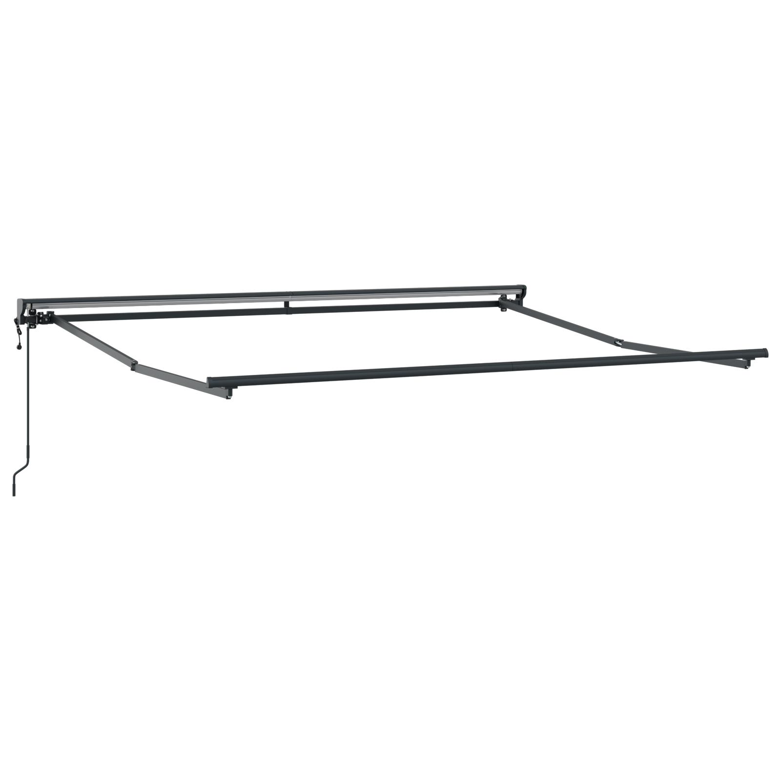 Electric Semi-Cassette Awning Frame Retractable Metal - Image 2