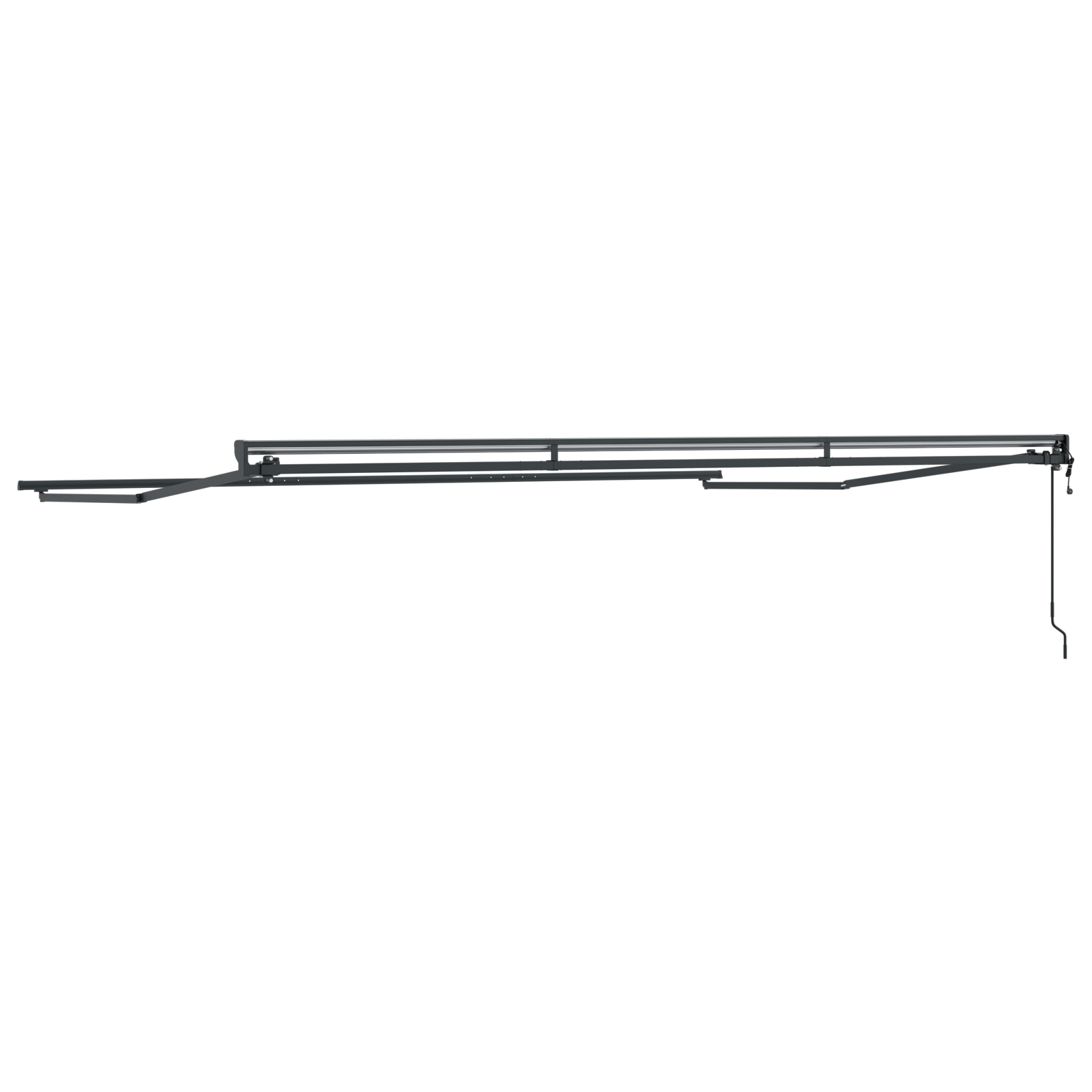 Electric Semi-Cassette Awning Frame Retractable Metal - Image 6