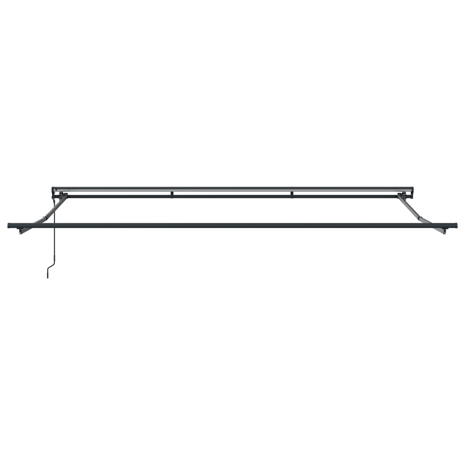 Electric Semi-Cassette Awning Frame Retractable Metal - Image 4