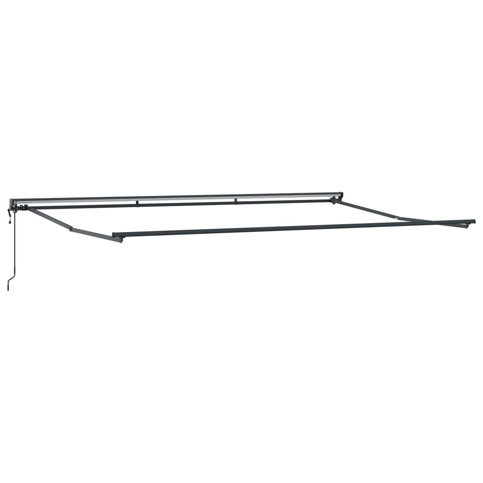 Electric Semi-Cassette Awning Frame Retractable Metal - Image 2