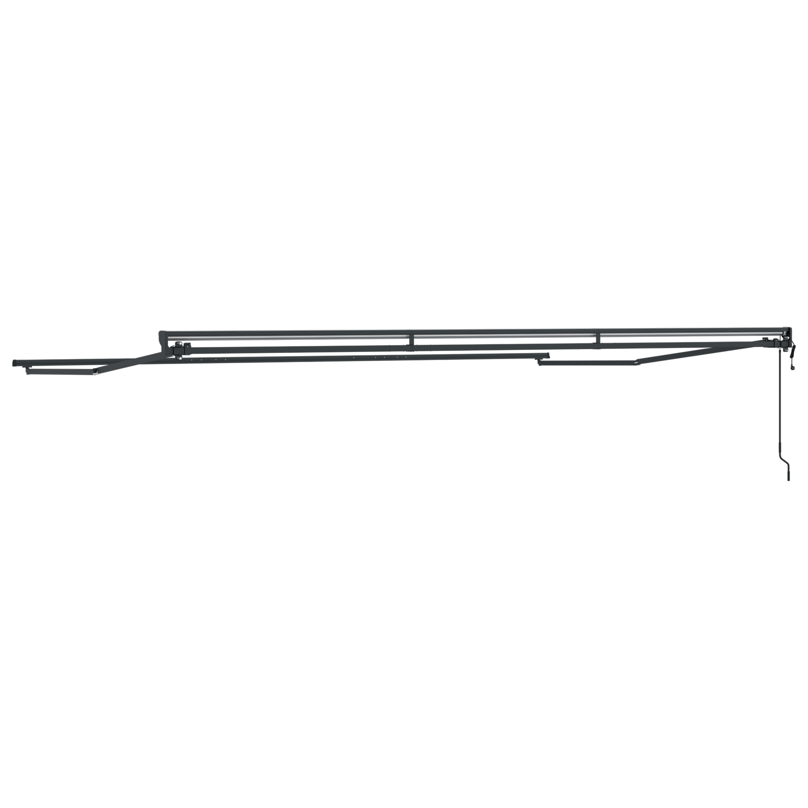 Electric Semi-Cassette Awning Frame Retractable Metal - Image 6