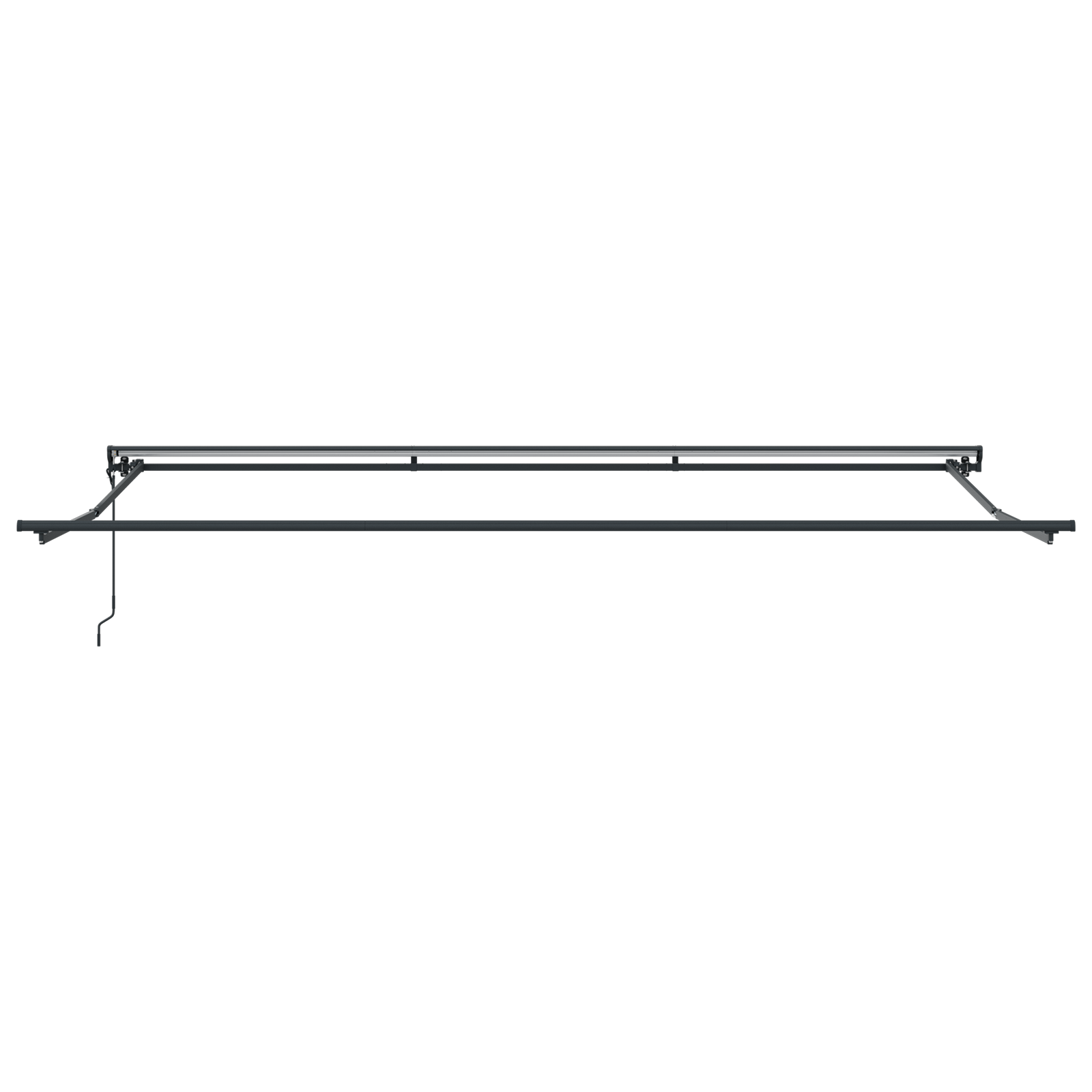 Electric Semi-Cassette Awning Frame Retractable Metal - Image 4