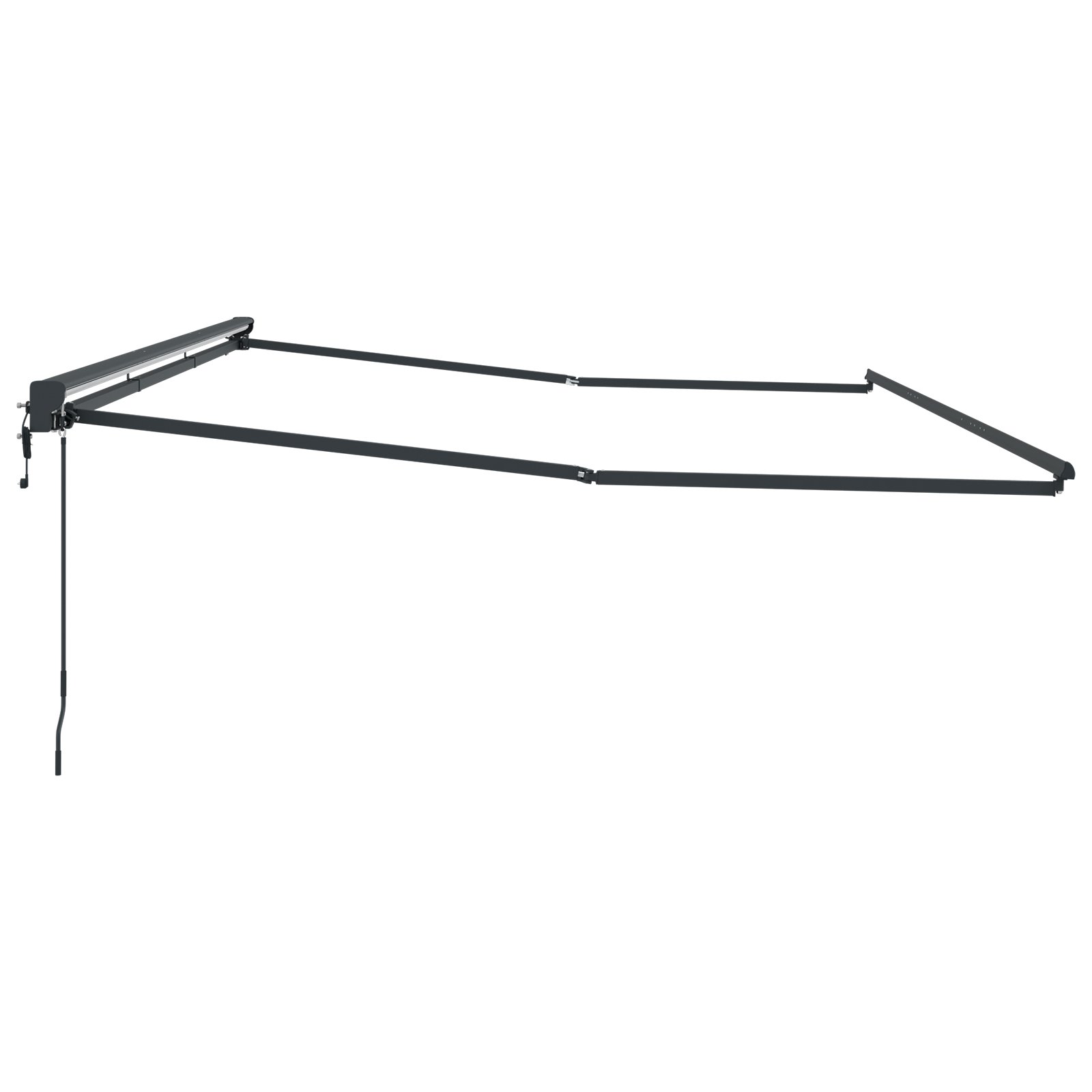Electric Semi-Cassette Awning Frame Retractable Metal - Image 5