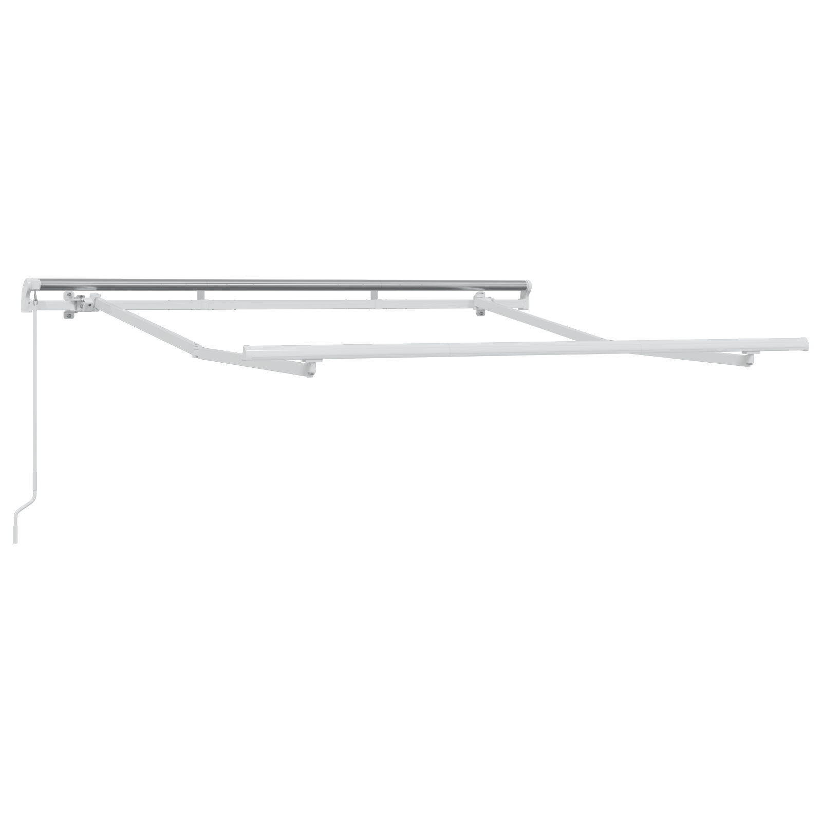 Awning Frame Retractable Manually-Operated 2.5x2 cm Metal - Image 2