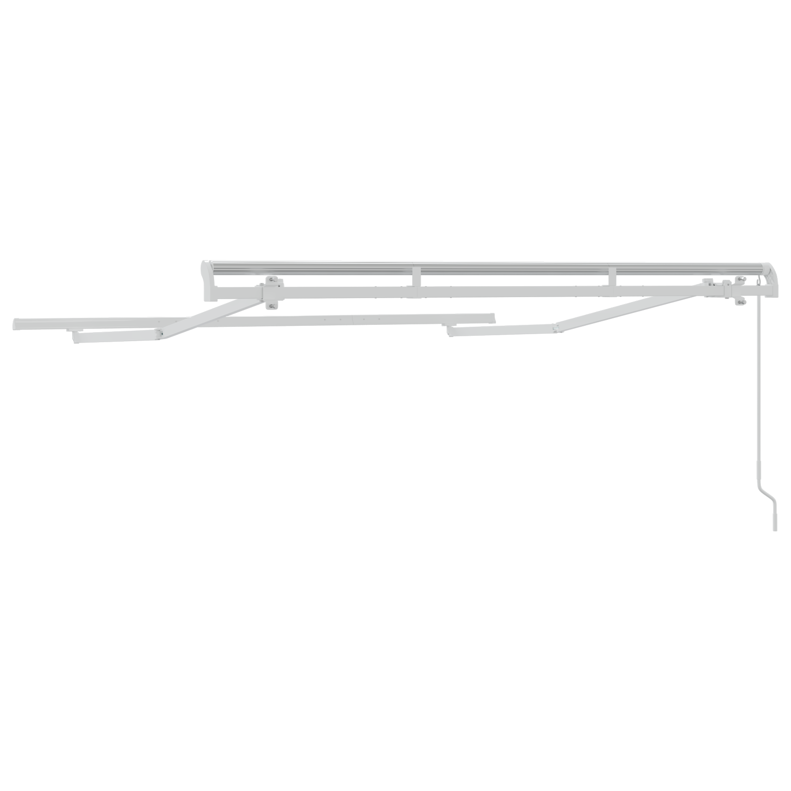 Awning Frame Retractable Manually-Operated 2.5x2 cm Metal - Image 6