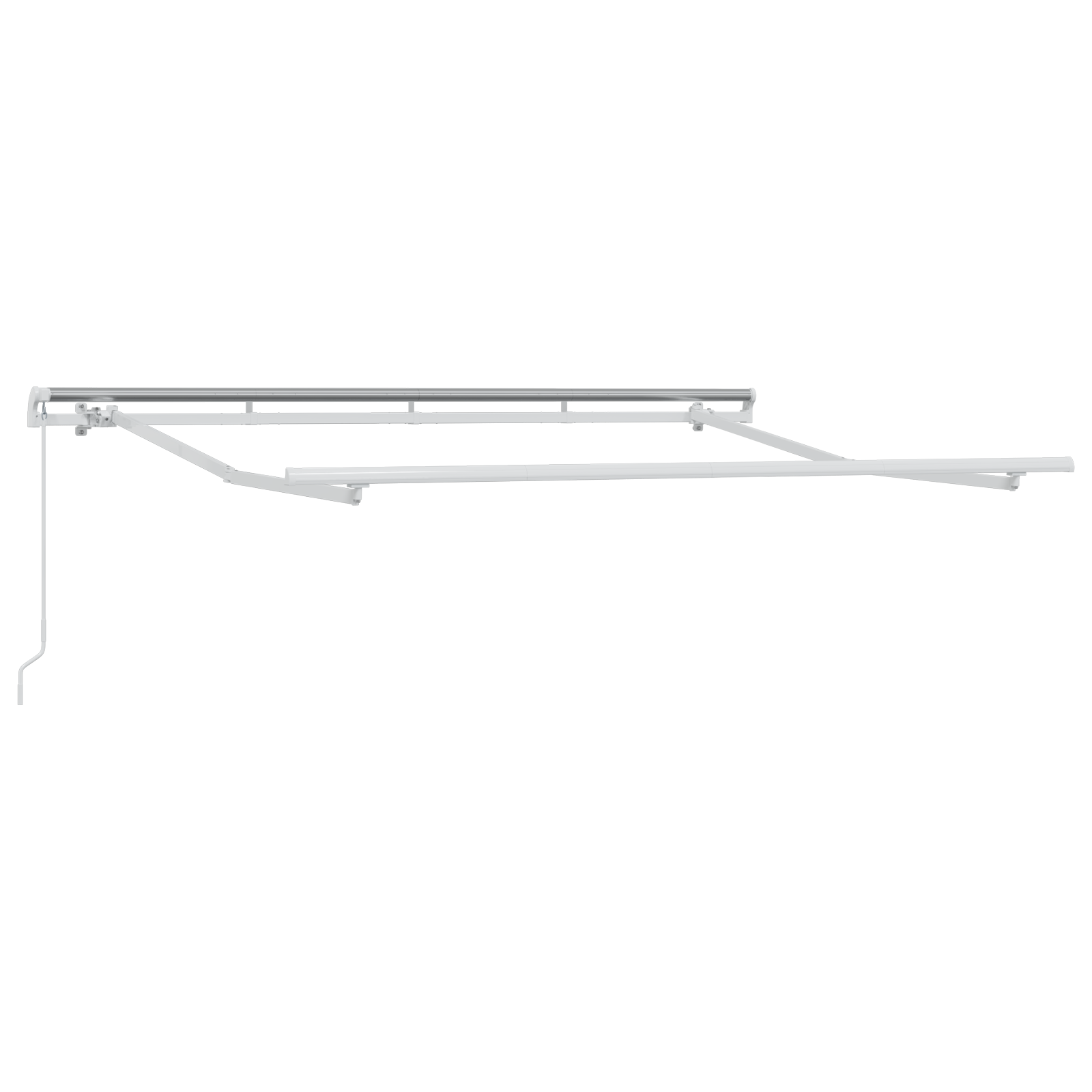 Awning Frame Retractable Manually-Operated 3x2 m Metal - Image 2