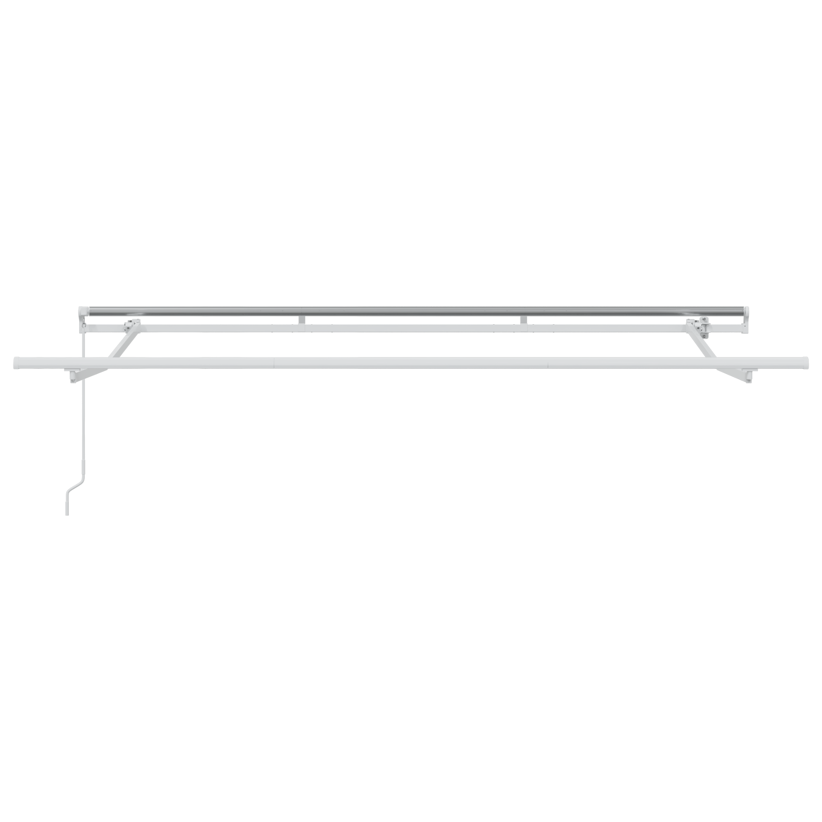 Awning Frame Retractable Manually-Operated 3.5x2 cm Metal - Image 4
