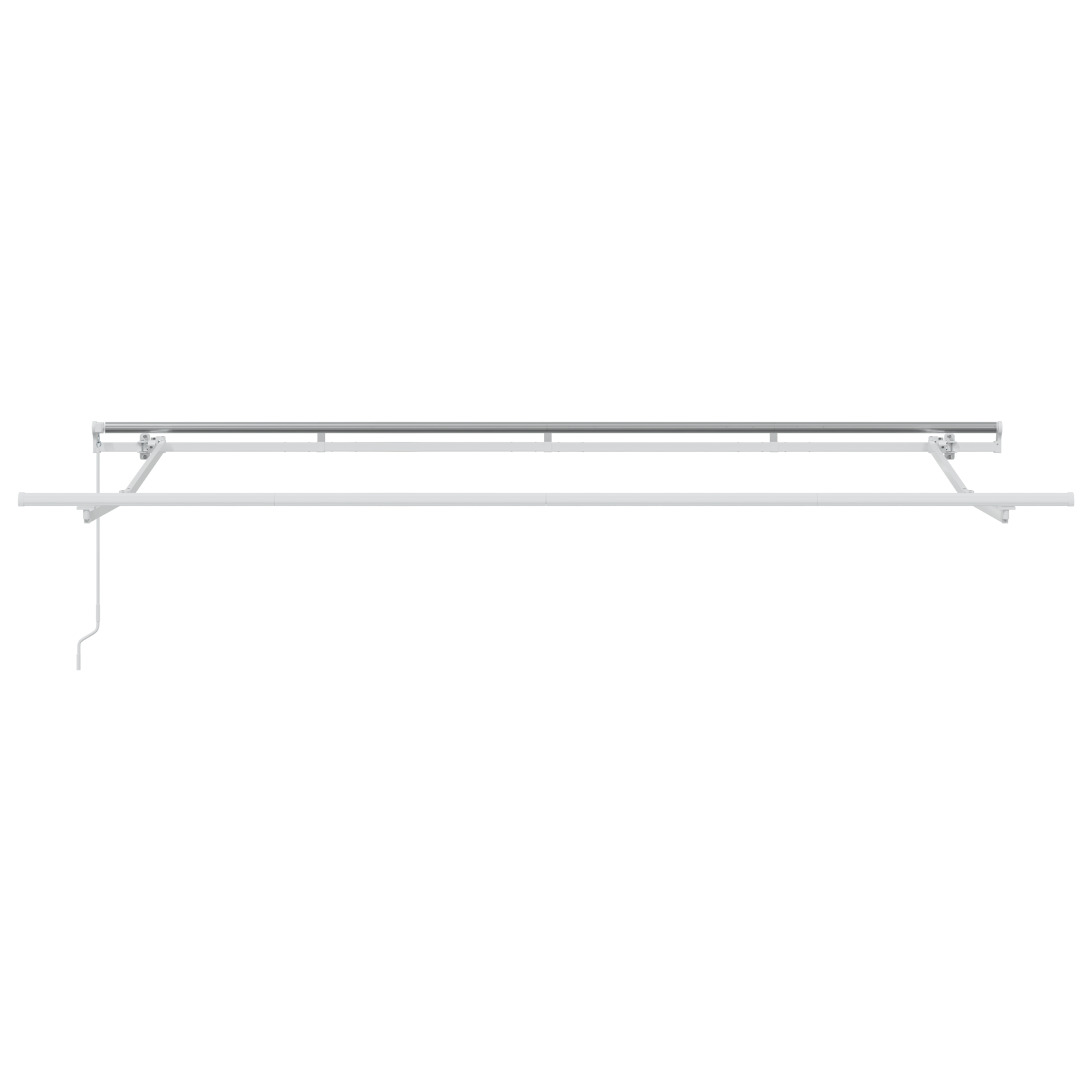 Awning Frame Retractable Manually-Operated 4x2 cm Metal - Image 4