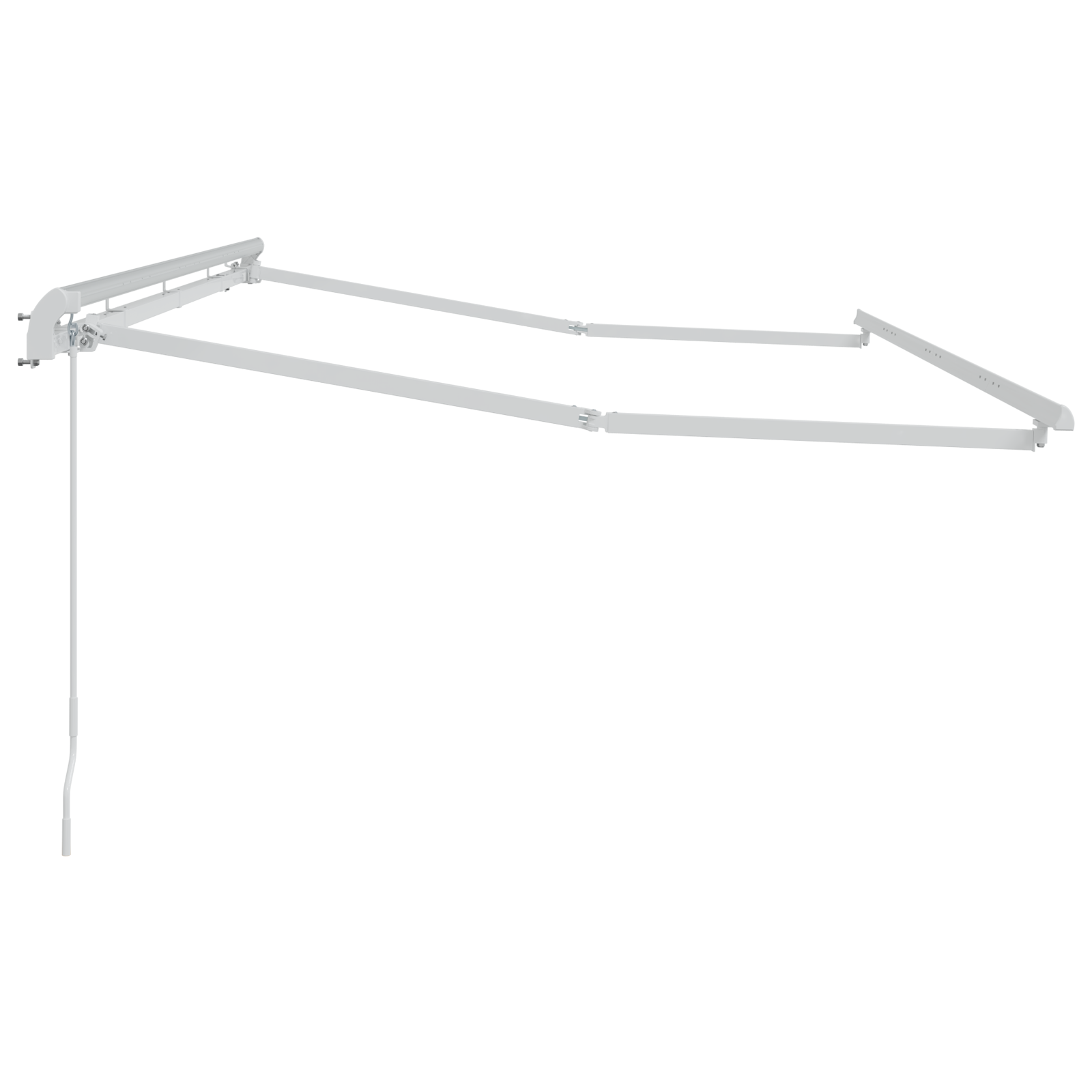 Awning Frame Retractable Manually-Operated 4x2 cm Metal - Image 5