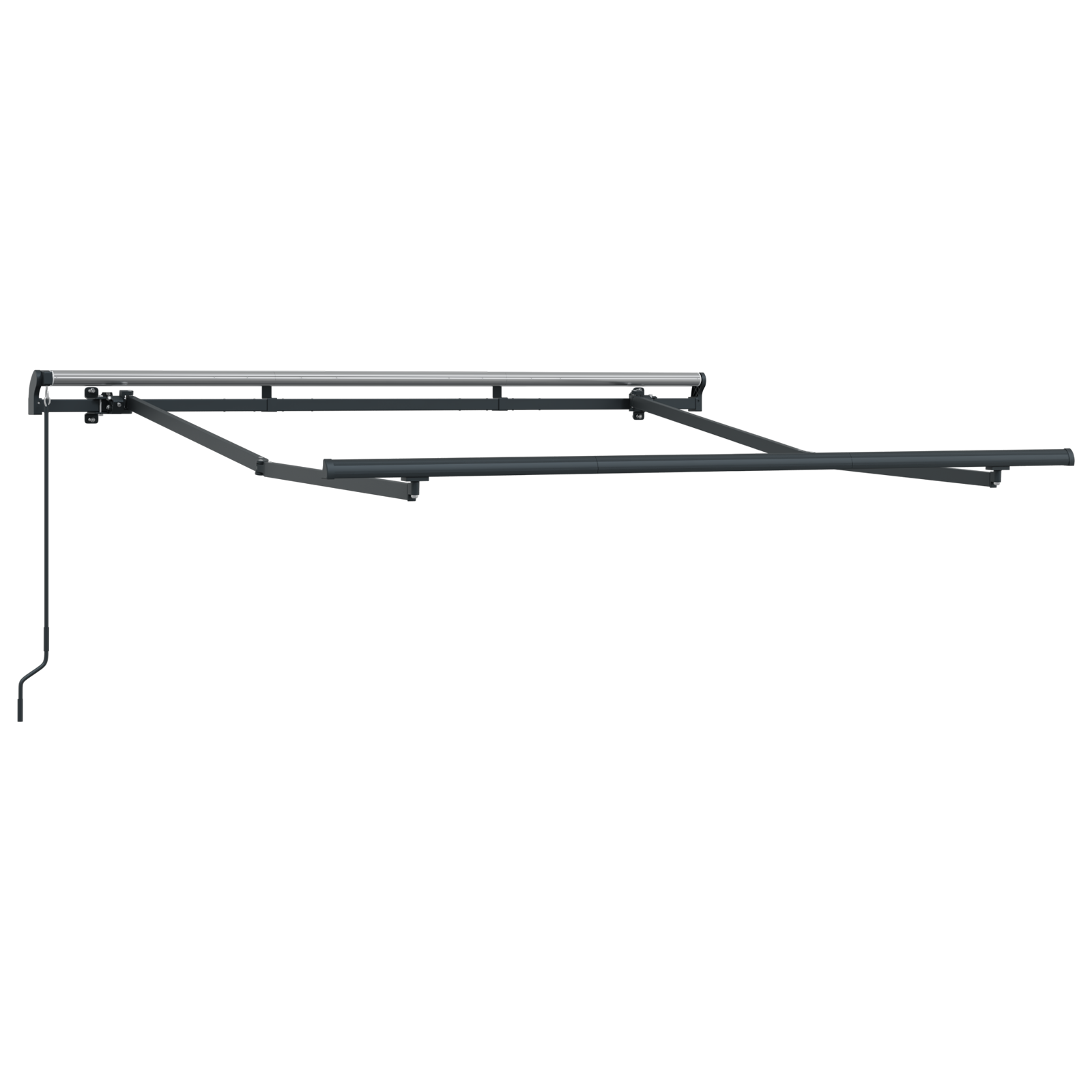 Retractable Manual Awning Frame 2.5x2 m Metal - Image 2