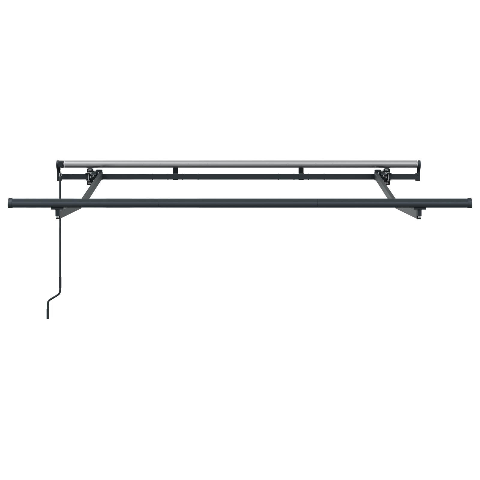Retractable Manual Awning Frame 2.5x2 m Metal - Image 4