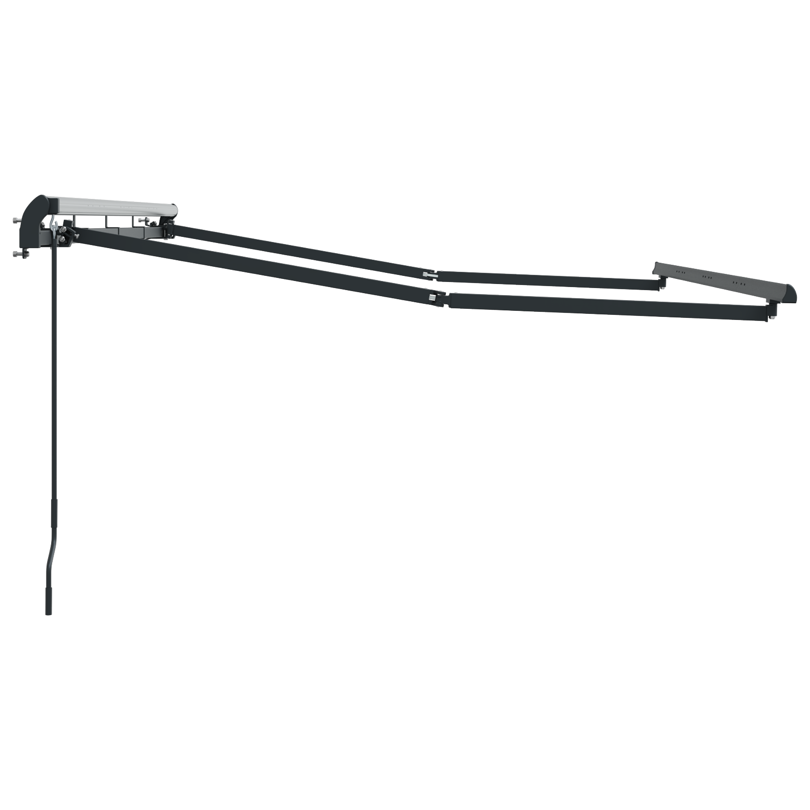 Awning Frame Retractable Manually-Operated 3x2 cm Metal - Image 5