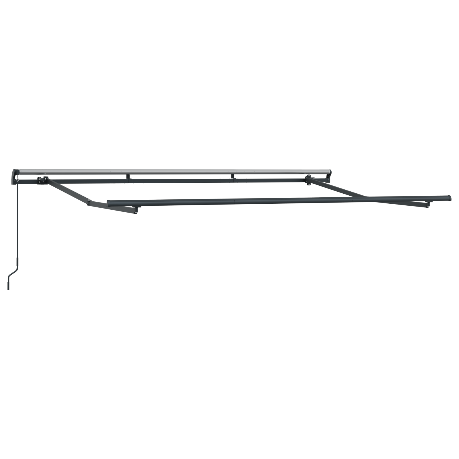 Awning Frame Retractable Manually-Operated 3.5x2 cm Metal - Image 2