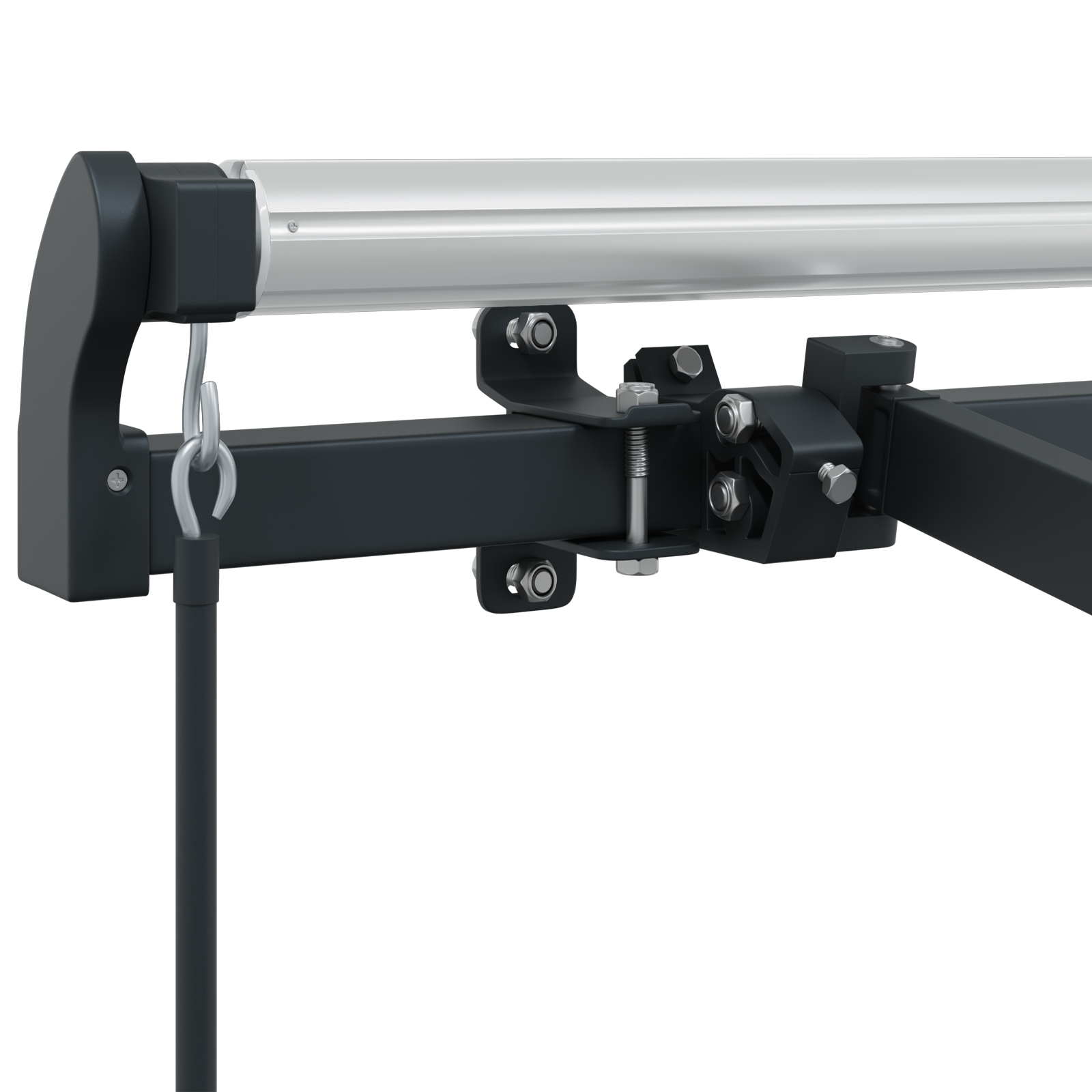 Awning Frame Retractable Manually-Operated 4x2 cm Metal - Image 8