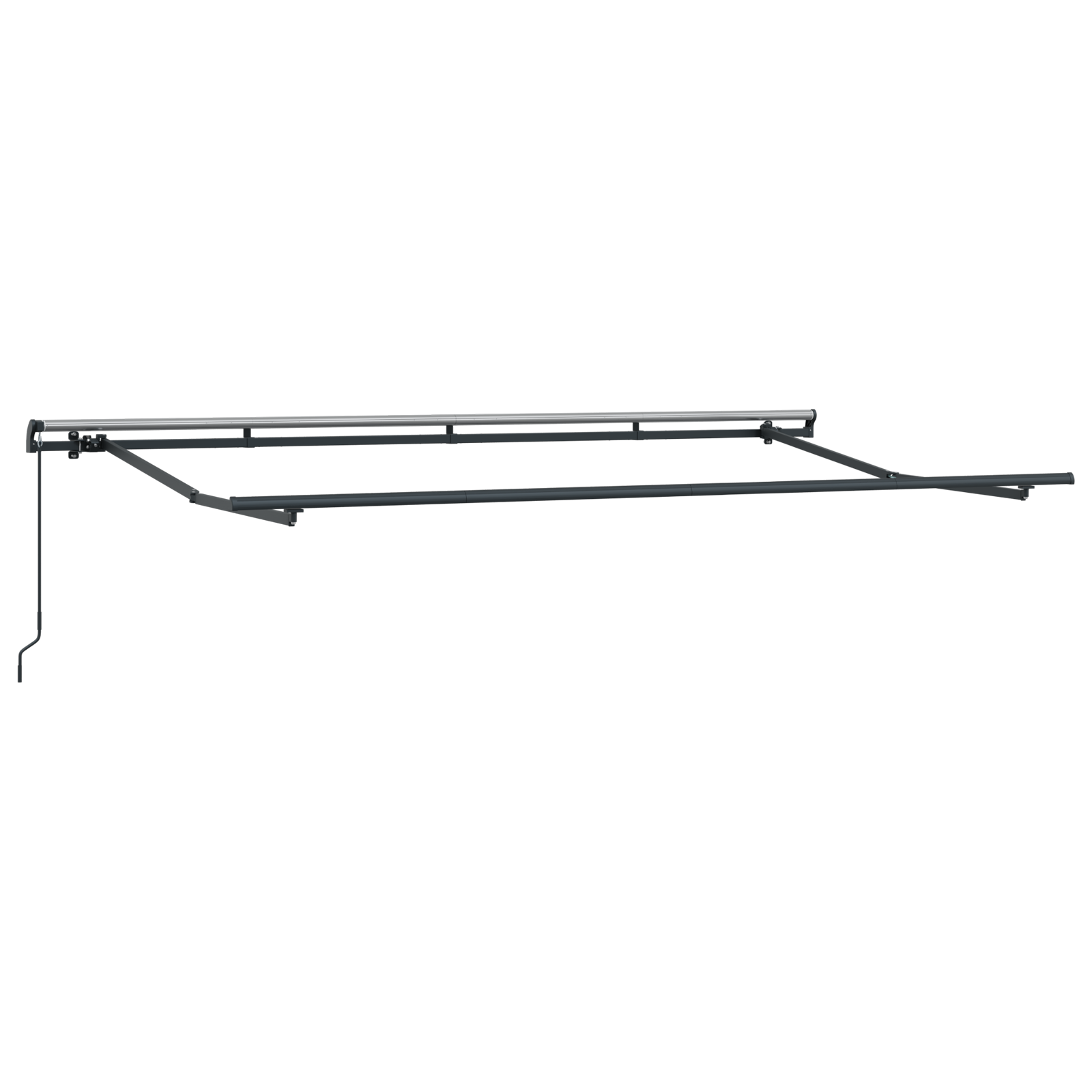 Awning Frame Retractable Manually-Operated 4x2 cm Metal - Image 2
