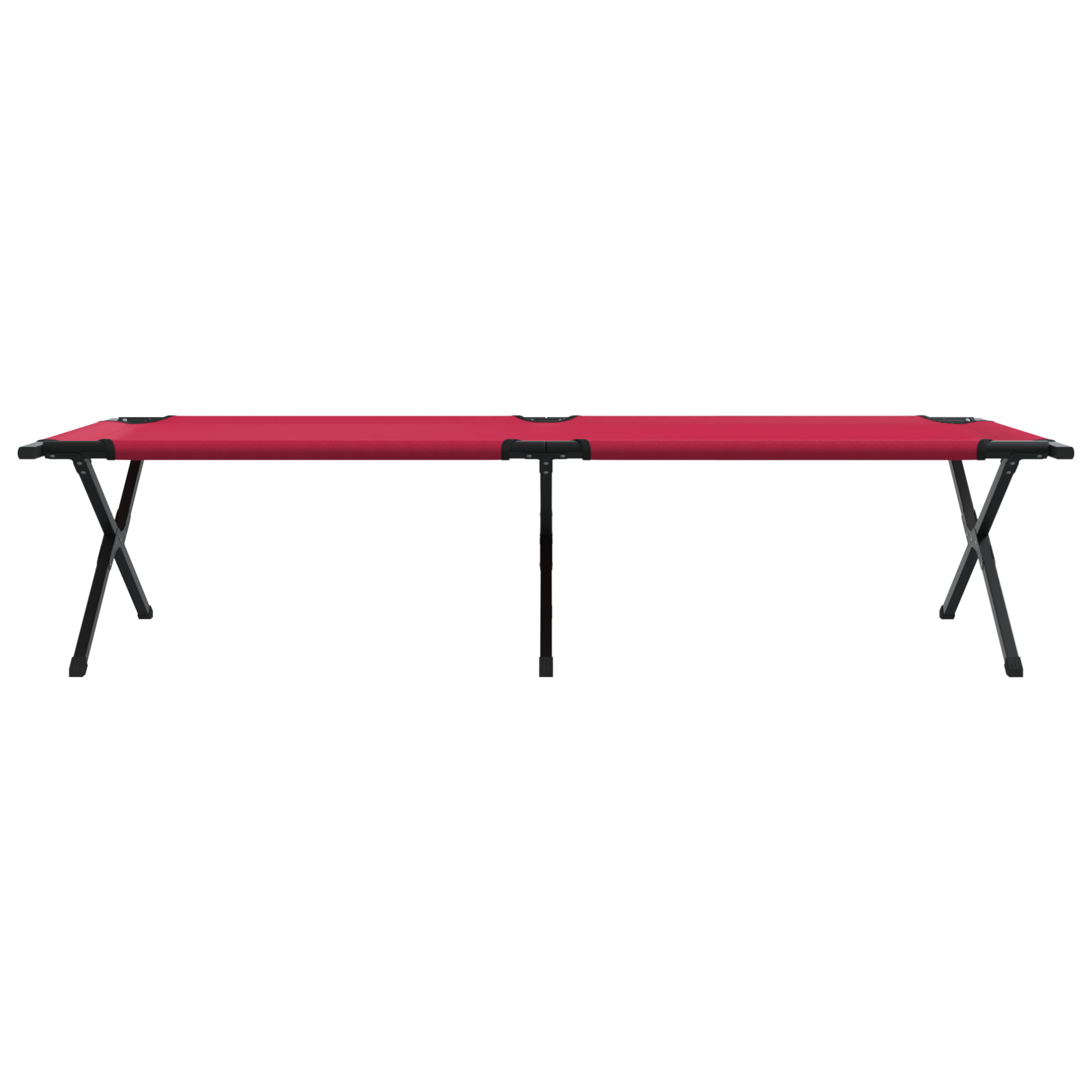 Folding Sun Bed with Carry Bag Red 600D Oxford Fabric - Image 5