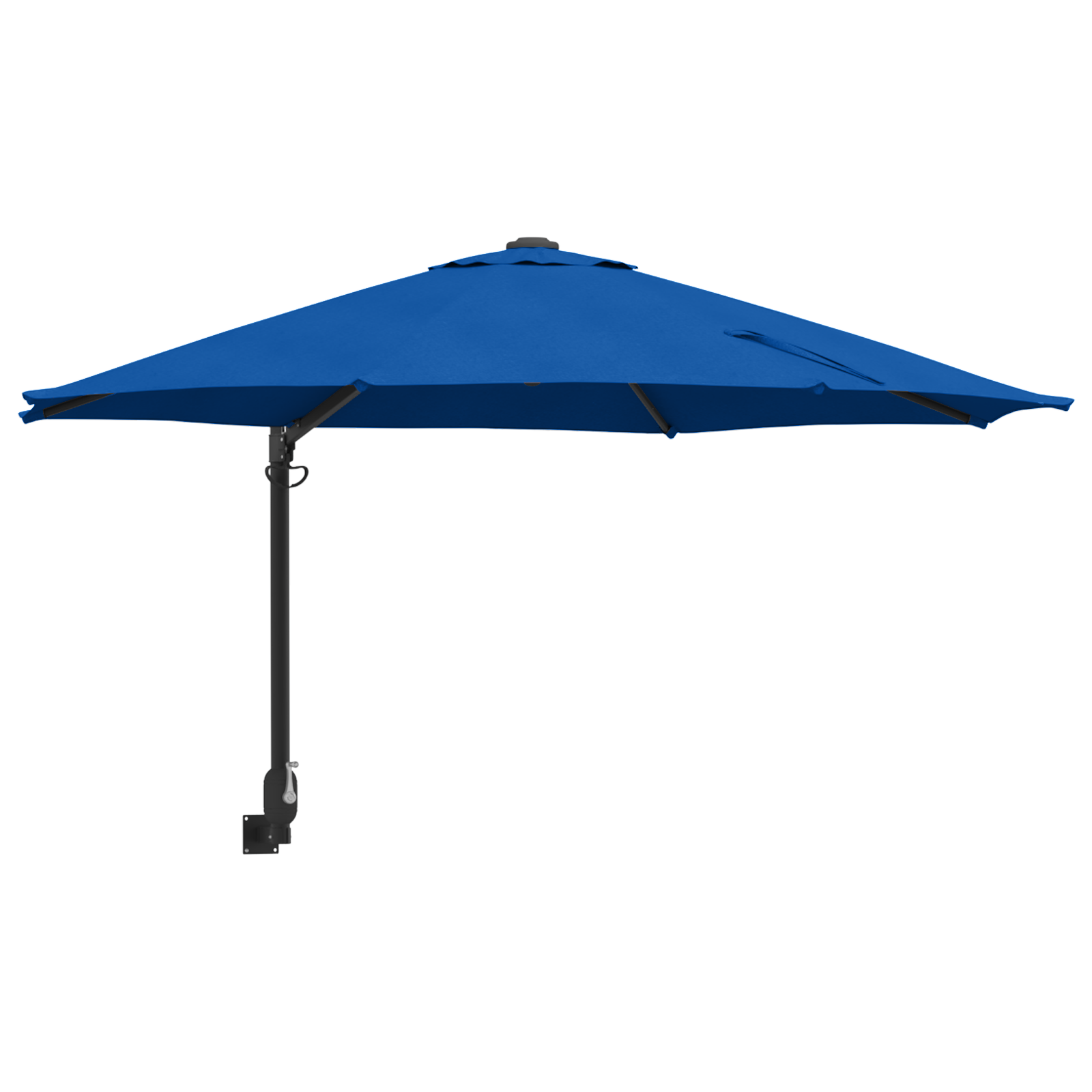 Patio Umbrella Azure blue Polyester Large Tiltable - Image 2