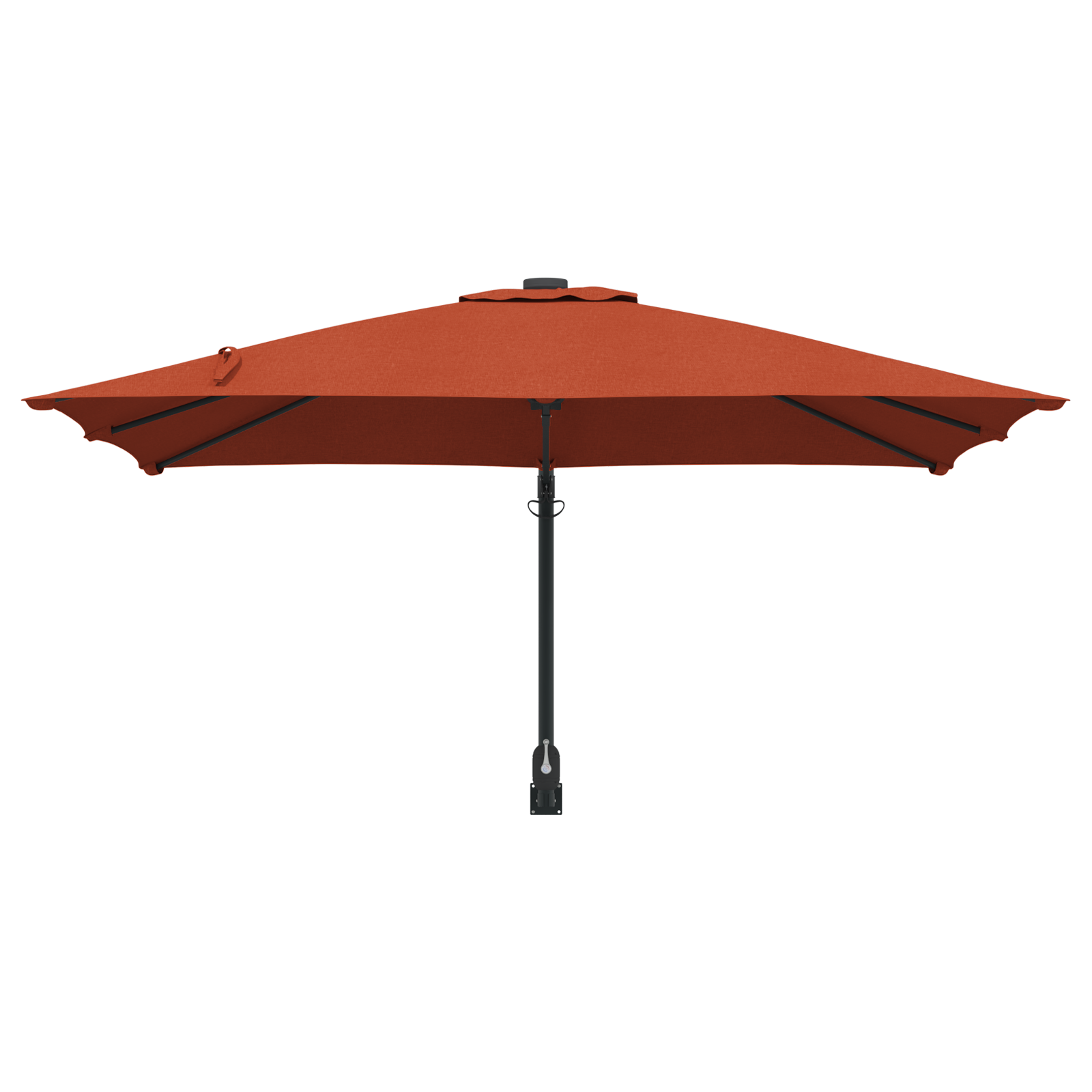 Wandgemonteerde Tuinparasol Terracotta 247 cm image 4