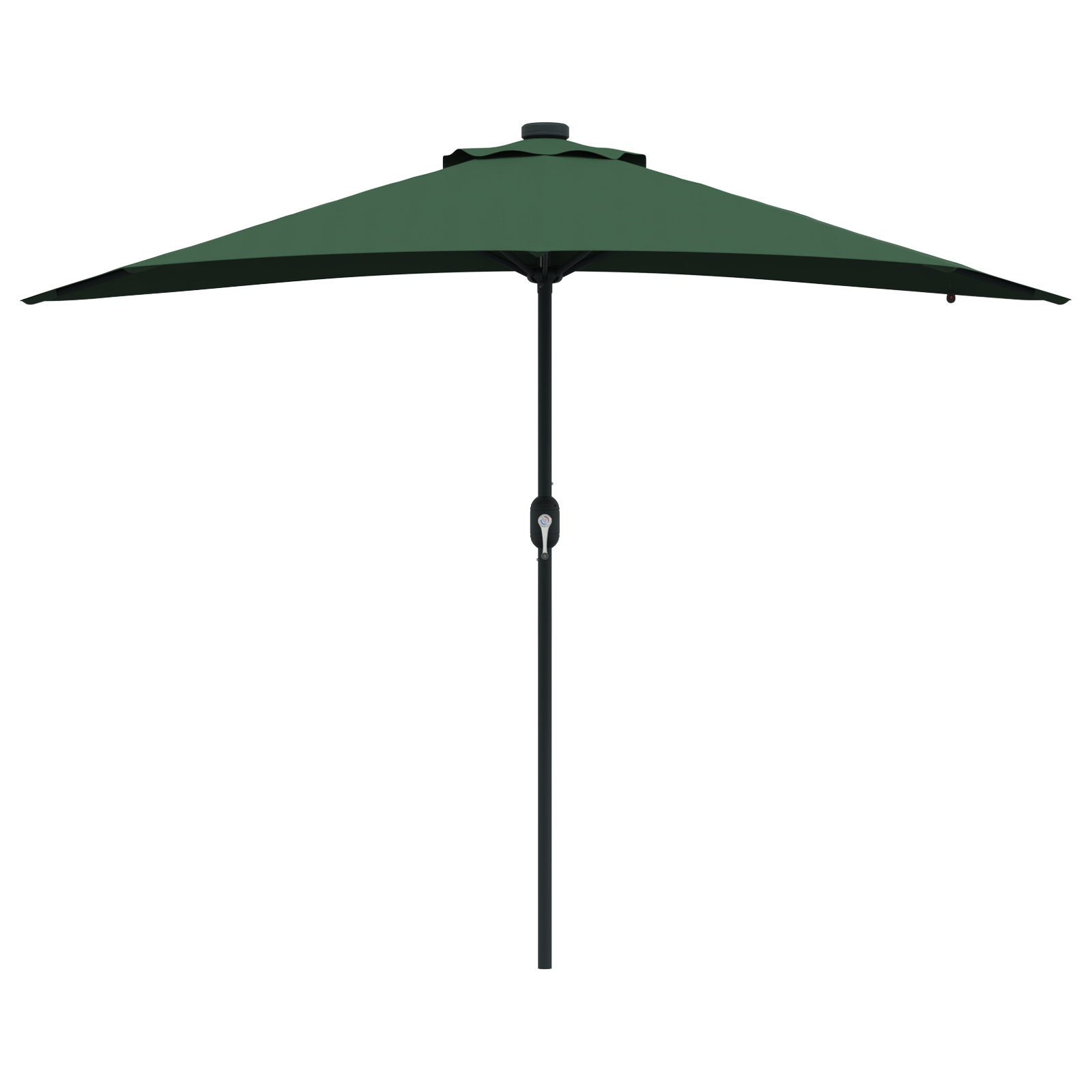 Tuinparasol Groen 294 x 150 x 223 cm Polyester en staal image 5