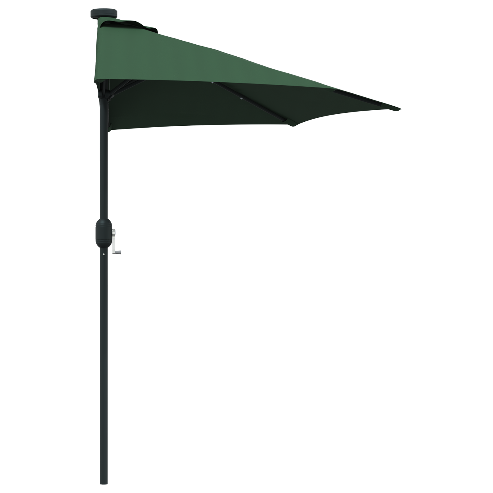 Tuinparasol Groen 294 x 150 x 223 cm Polyester en staal image 6