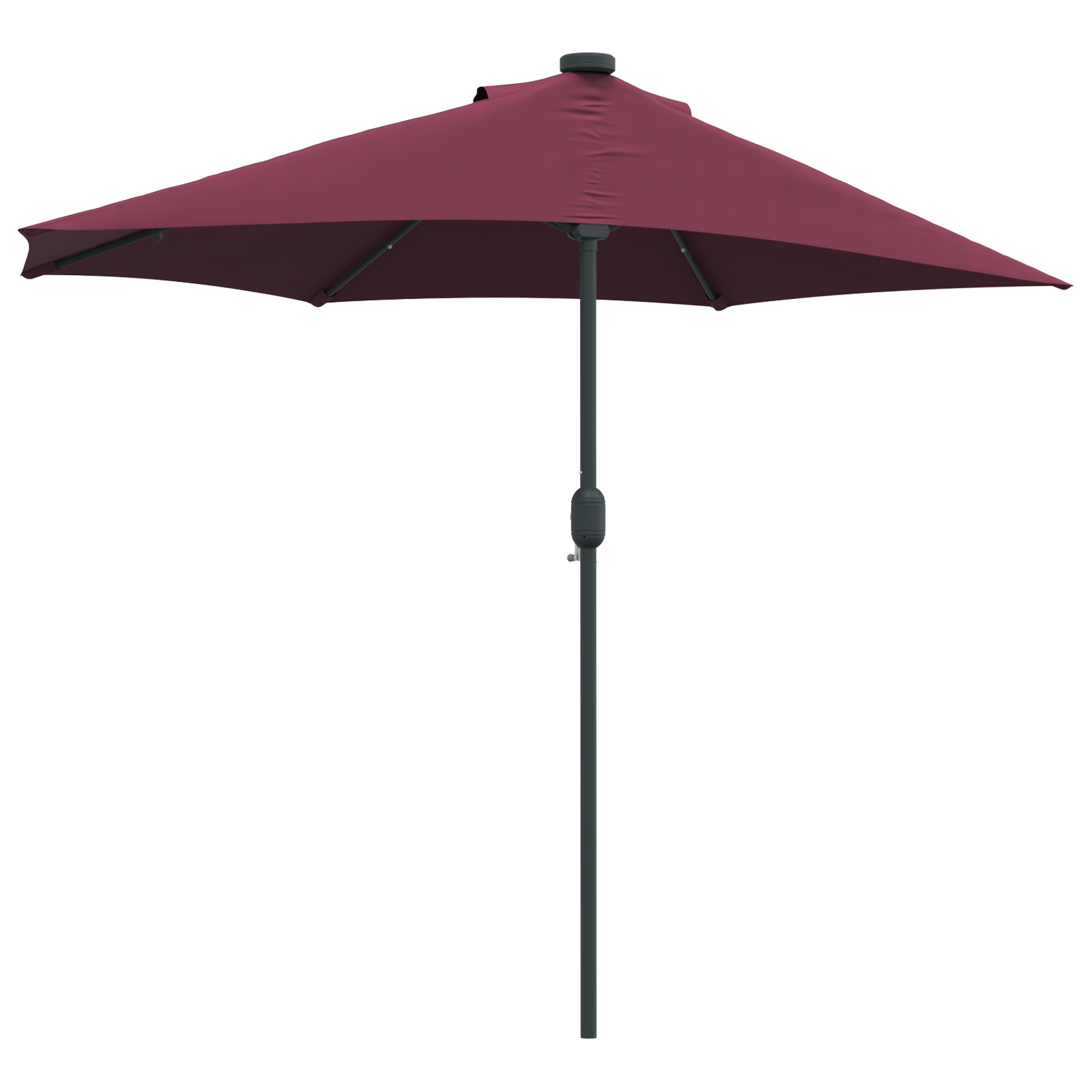 Tuinparasol Bordeaux Rood 294 x 150 x 223 cm Polyester en staal image 7