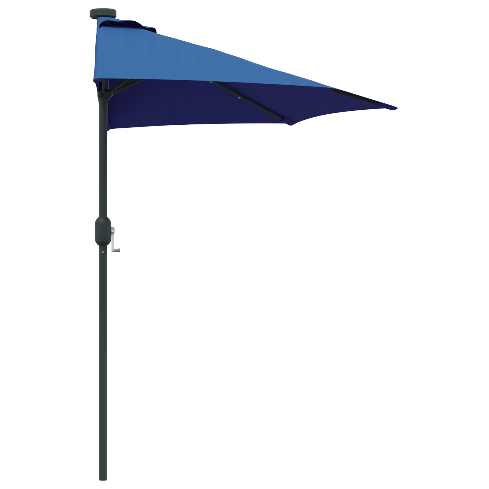 Tuinparasol Blauw 294 x 150 x 223 cm Stof image 6