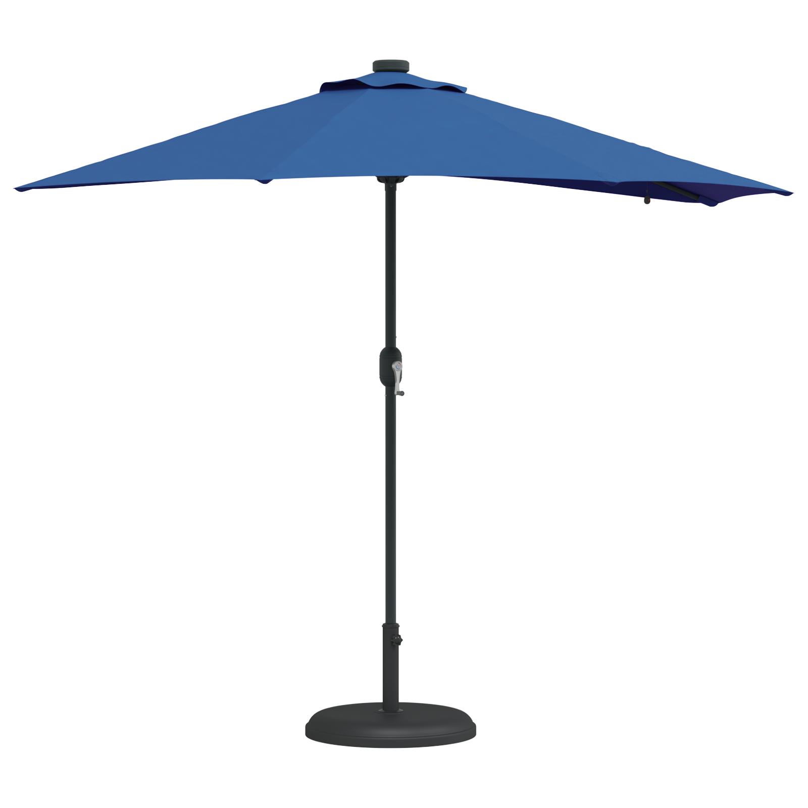 Tuinparasol Blauw 294 x 150 x 223 cm Stof image 3