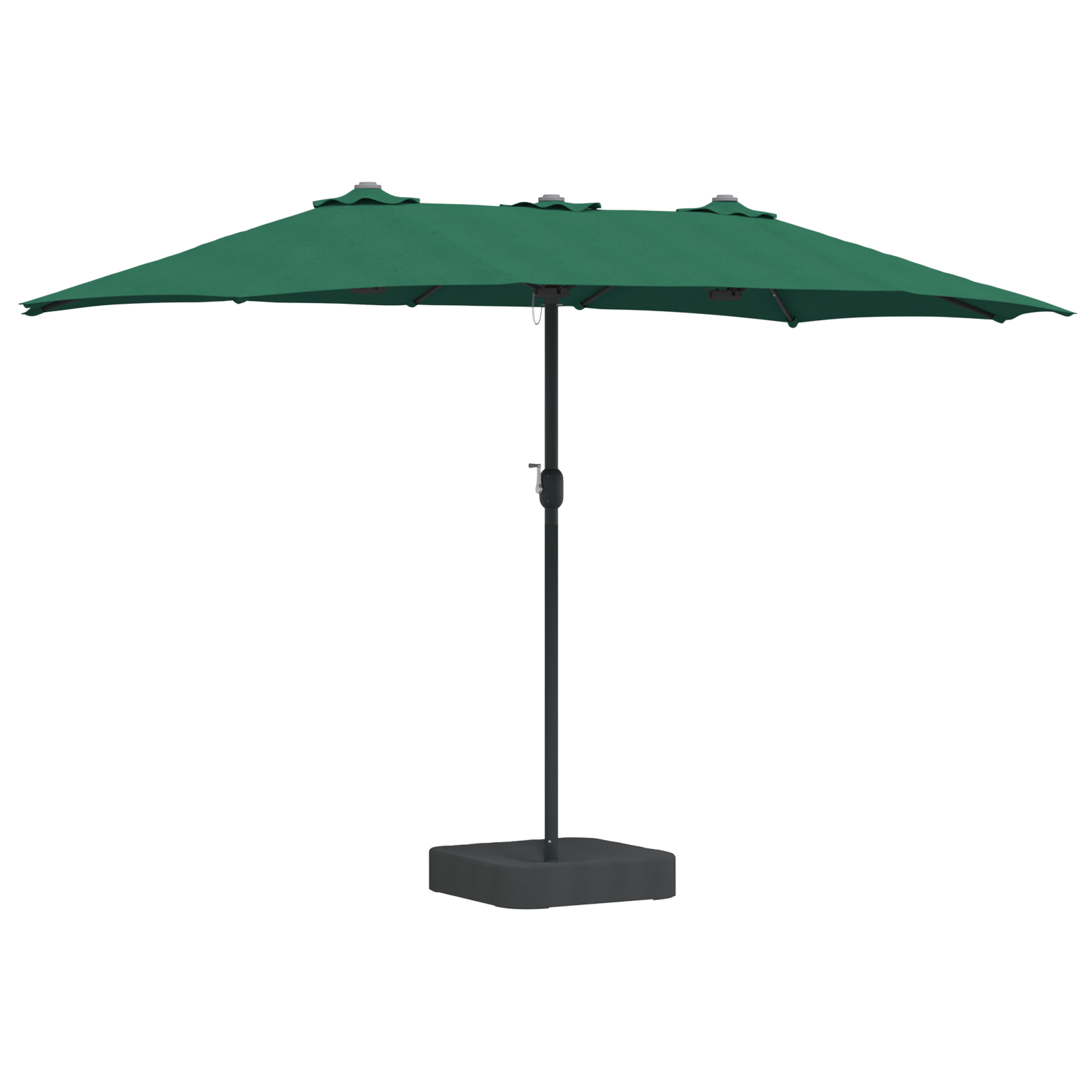 Tuinparasol Groen 385 x 209 x 244 cm Polyester image 2