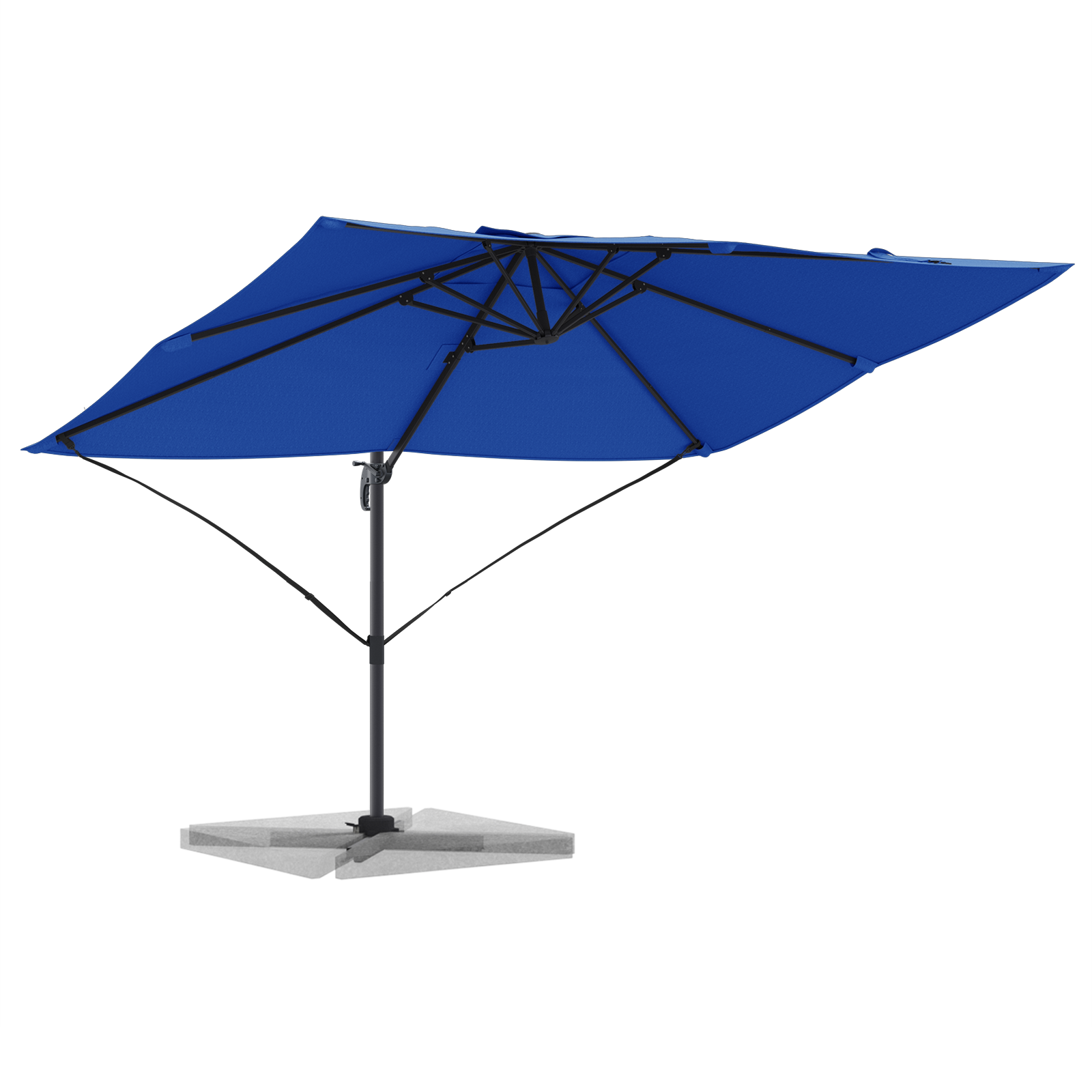 Azure Blue Cantilever Umbrella Azure Blue - Image 3