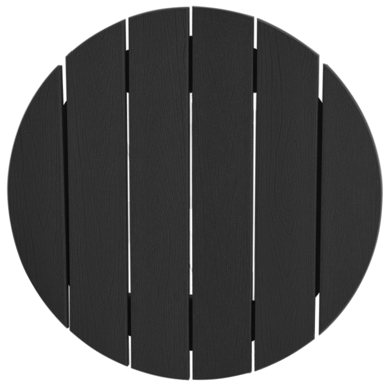 Bar Table Black 55x55x107 cm HDPE - Image 8