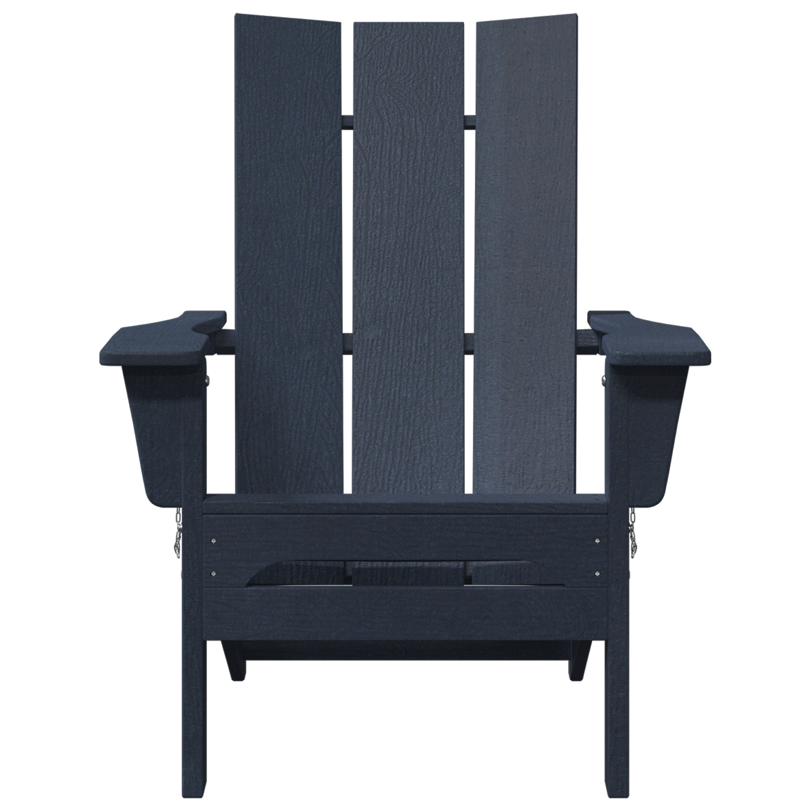 Folding Adirondack Chair Navy Blue 74.5x80.5x90 cm HDPE - Image 4
