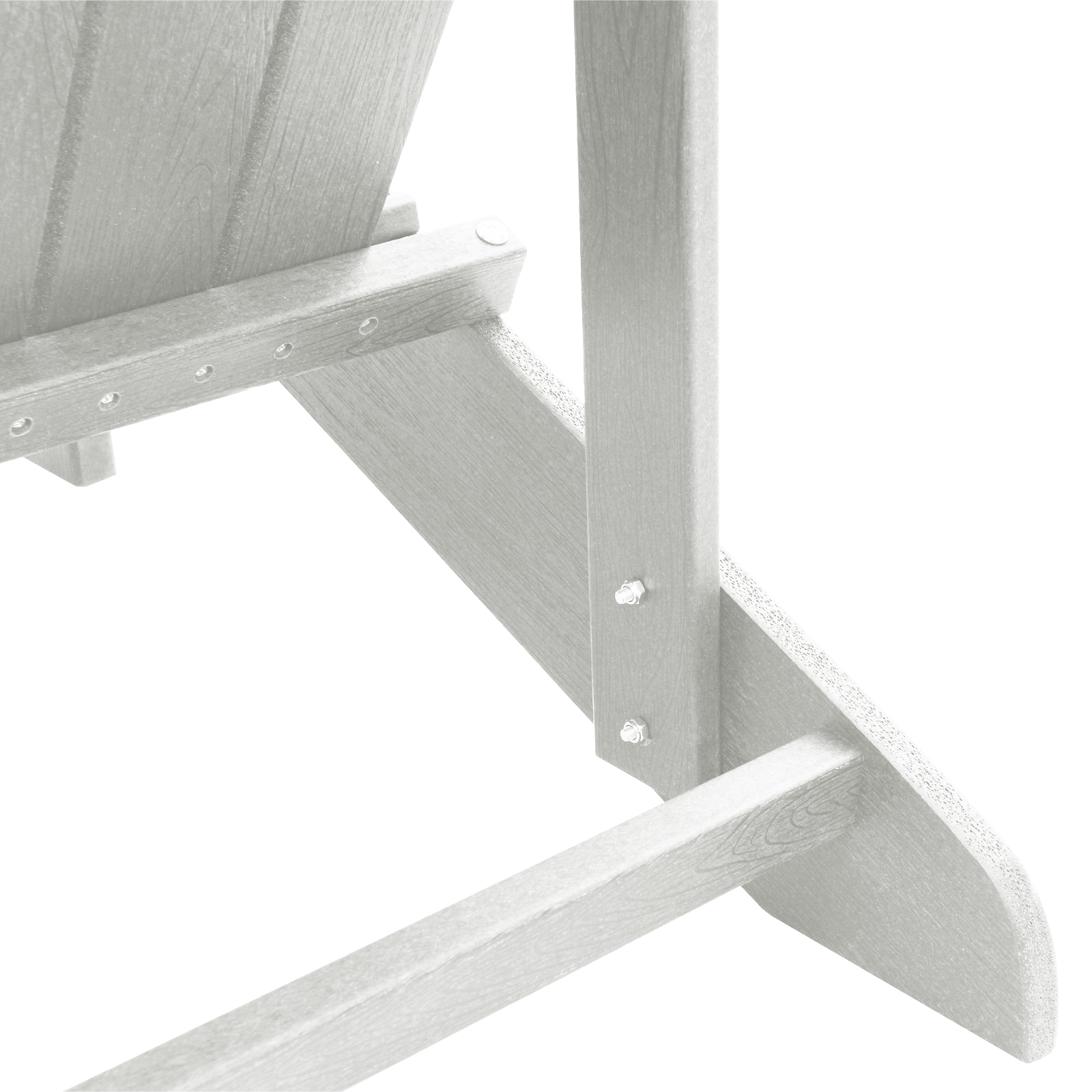 Adirondack Chair White 74x82x91 cm HDPE - Image 8