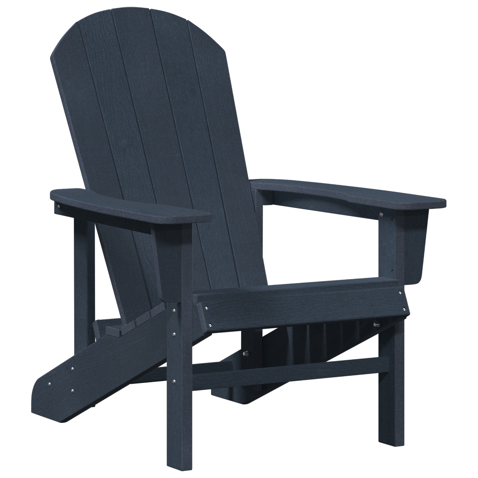Adirondack Chair Navy Blue 74x82x91 cm HDPE - Image 2