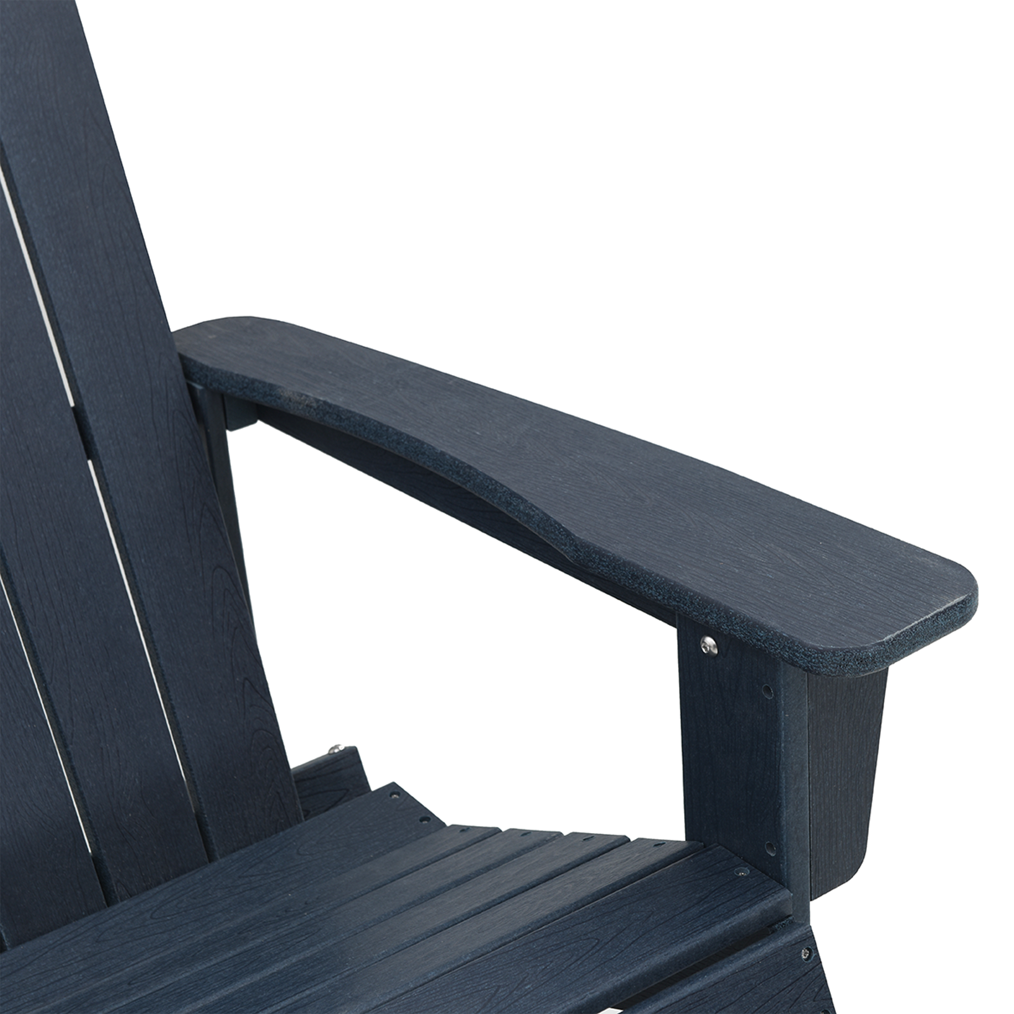 Adirondack Rocking Chair Navy Blue 73.5x92x90 cm HDPE - Image 7