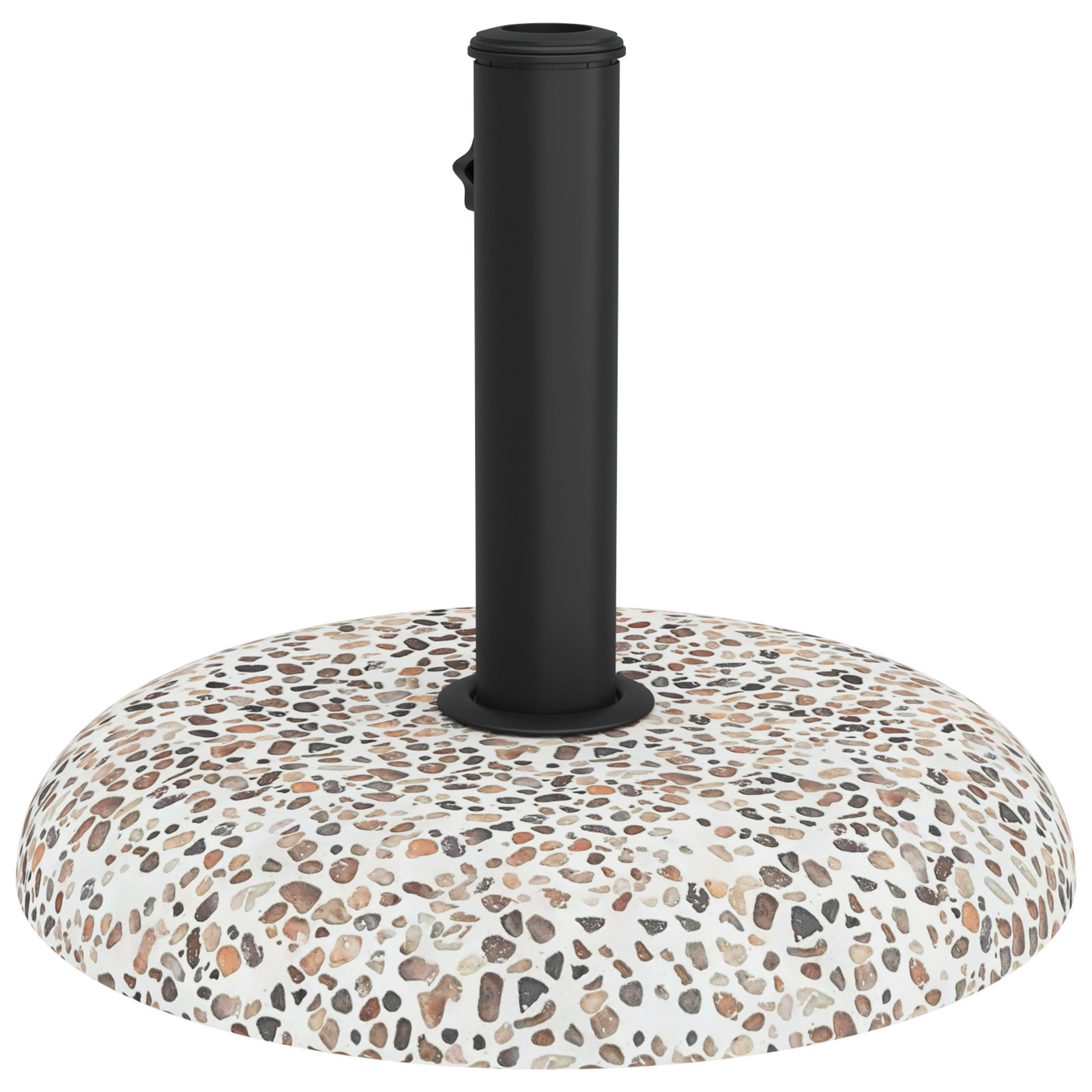 Parasol Base for 37/42/52/58mm Poles Multicolour Concrete 20 kg - Image 7