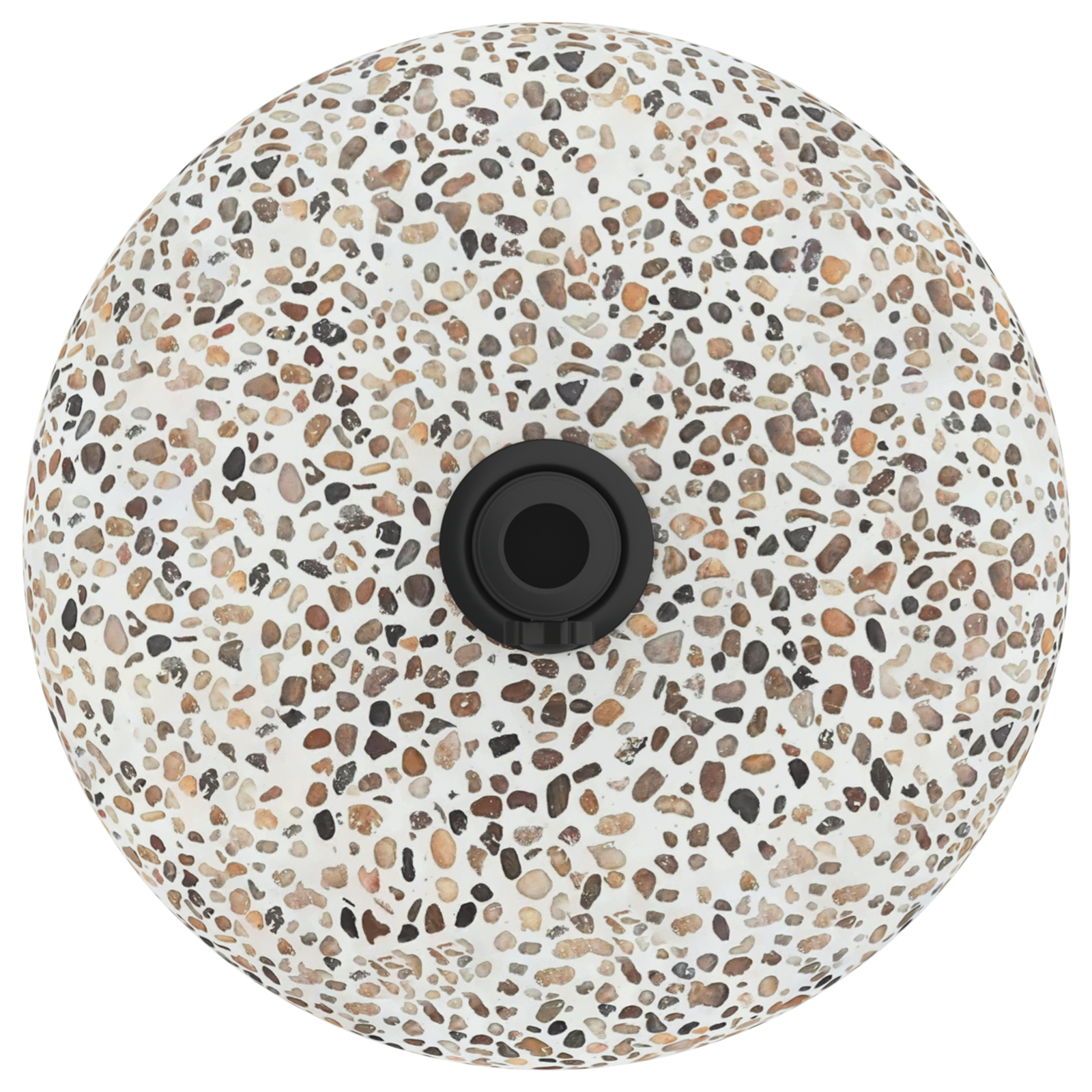 Parasol Base for 37/42/52/58mm Poles Multicolour Concrete 20 kg - Image 8