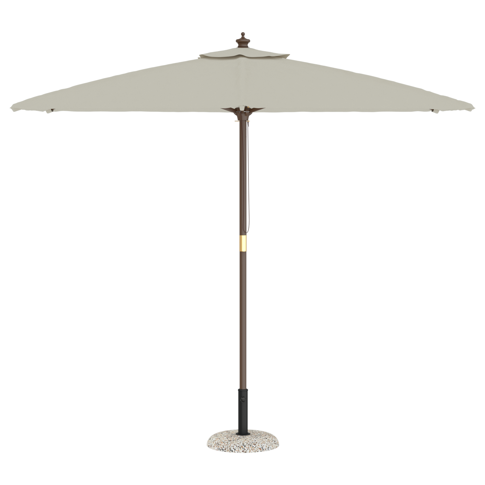 Parasol Base for 37/42/52/58mm Poles Multicolour Concrete 20 kg - Image 3