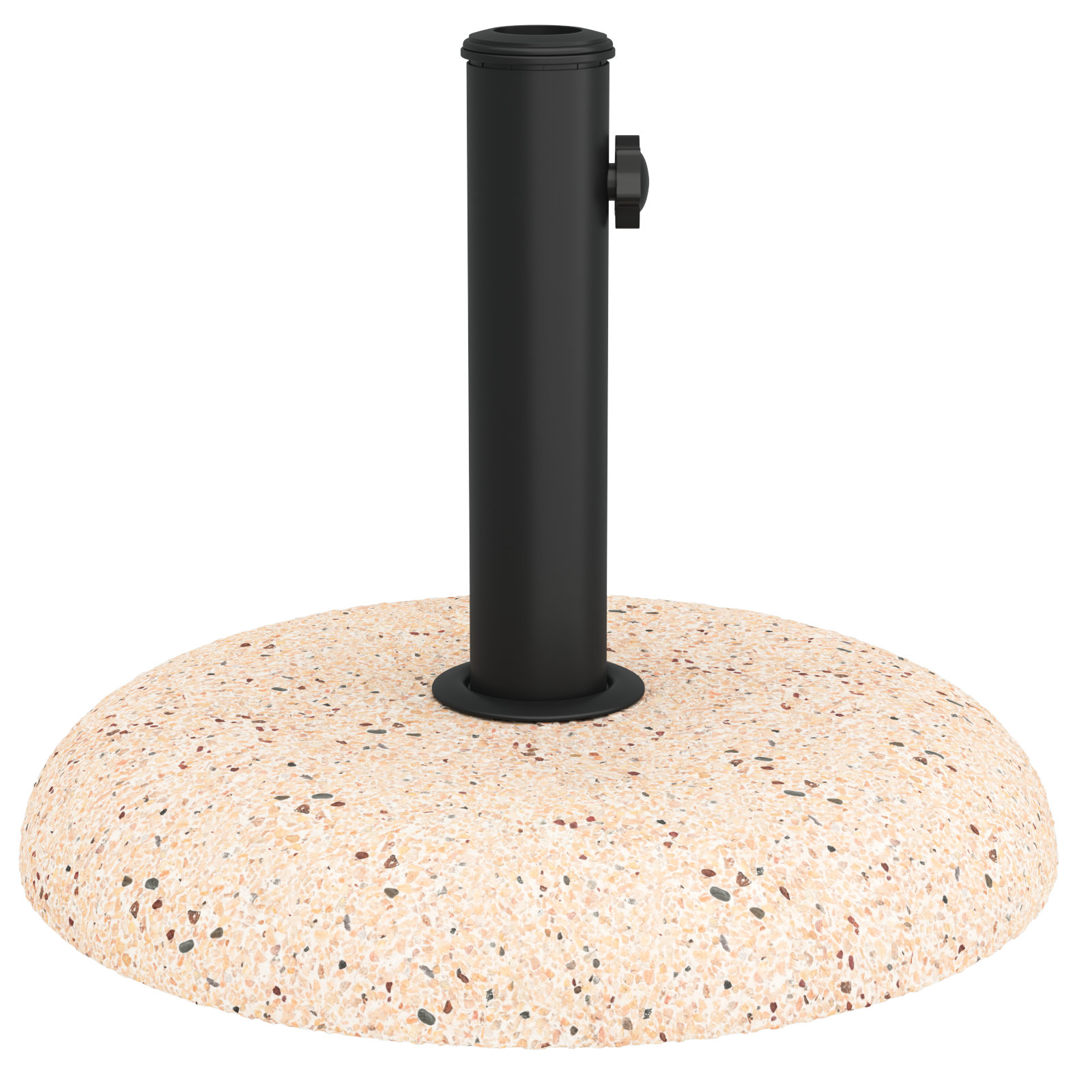 Parasol Base for 37/42/52/58mm Poles Yellow Concrete 20 kg - Image 6