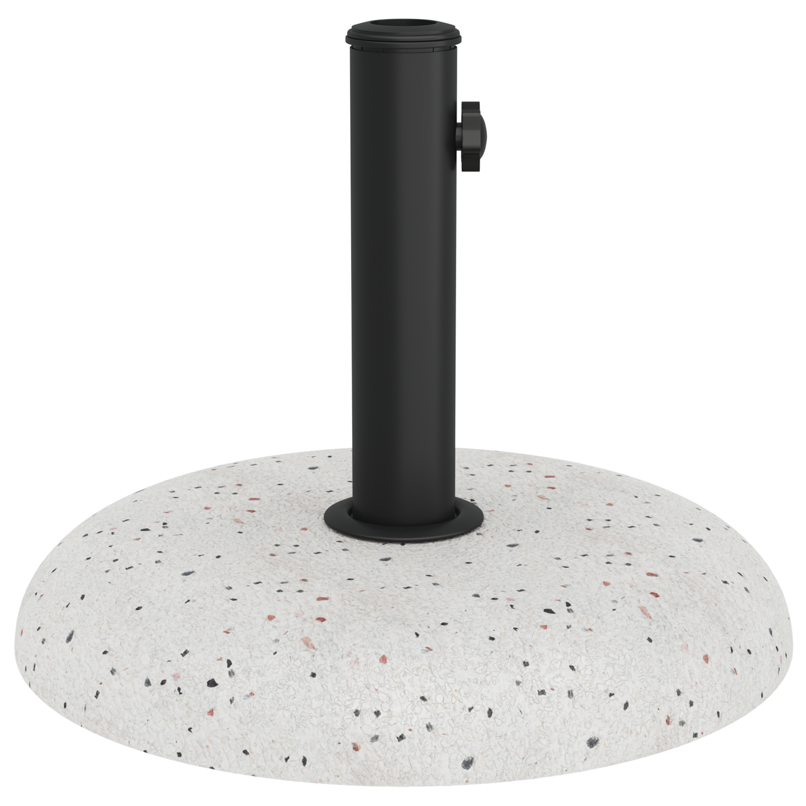 Parasol Base for 37/42/52/58mm Poles White Concrete 20 kg - Image 6