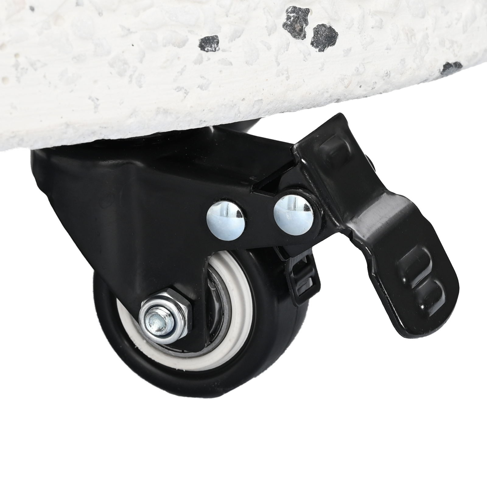 Parasolvoet met wielen voor 37/42/52/58 mm stokken - Wit Beton image 10