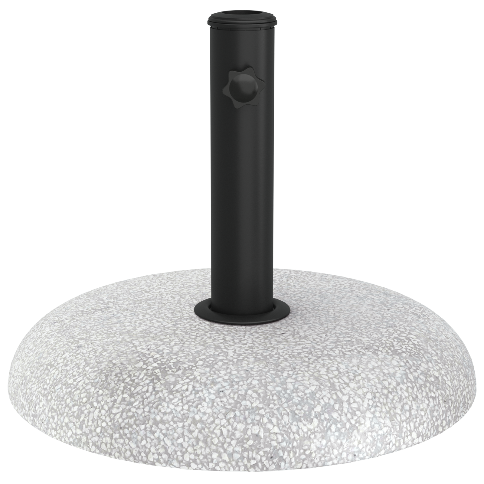 Parasolvoet voor 37/42/52/58mm palen Lichtgrijs Beton 20 kg image 5