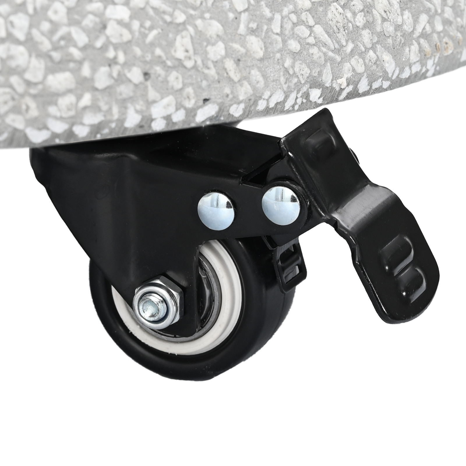 Wheeled Parasol Base for 37/42/52/58mm Poles Light Grey Concrete - Image 10
