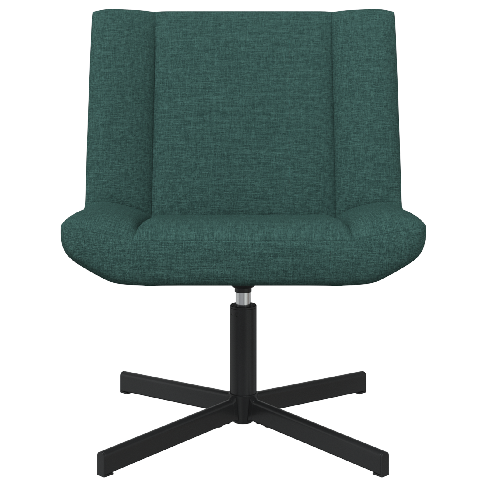 Akzentstuhl Dunkelgrün Polyester Standard Höhenverstellbar – Bild 4