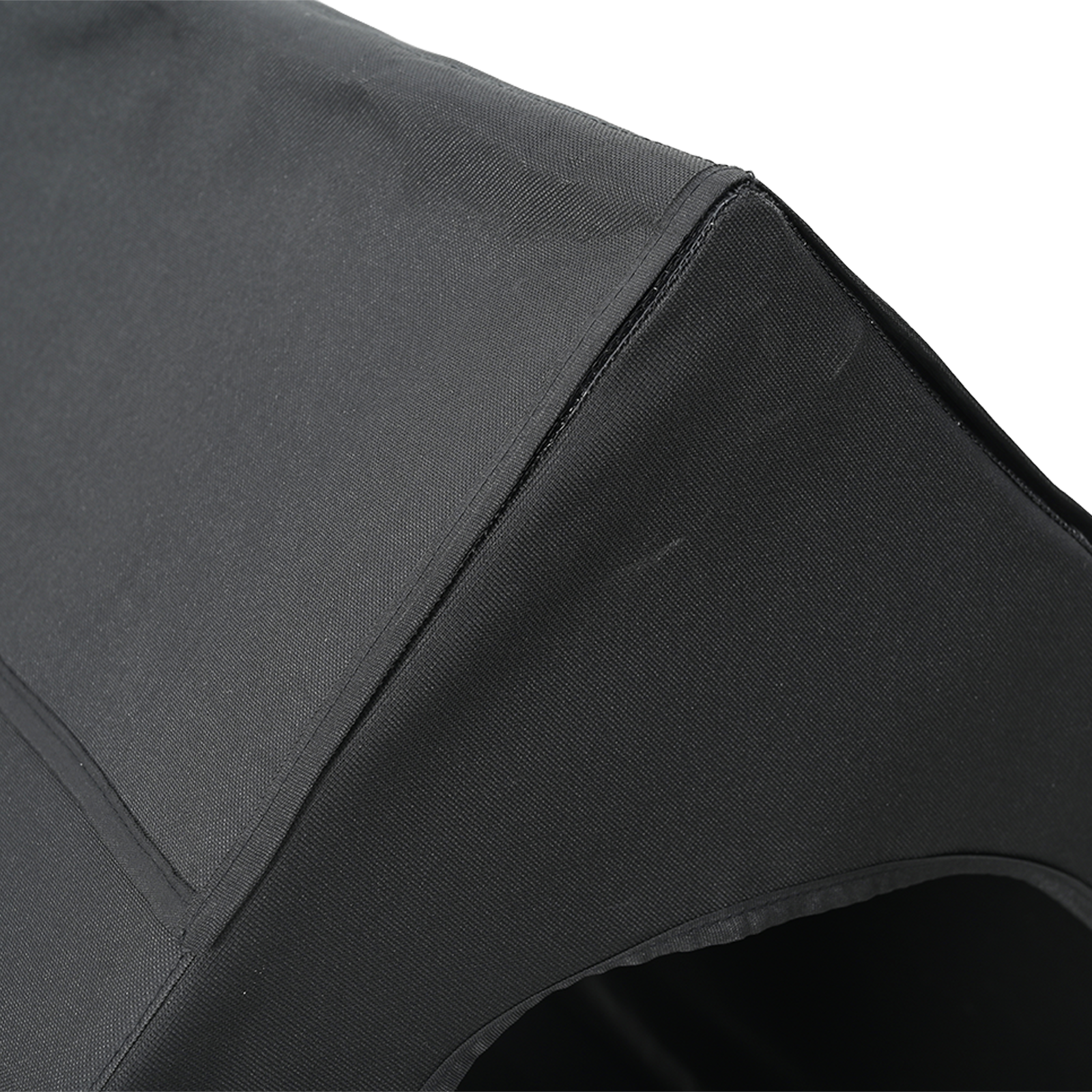 Dog House Black Oxford Fabric and Steel - Image 7