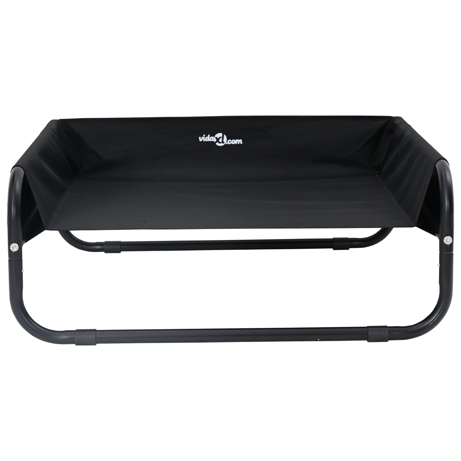 Elevated Dog Bed Black ML Oxford Fabric and Steel - Image 4