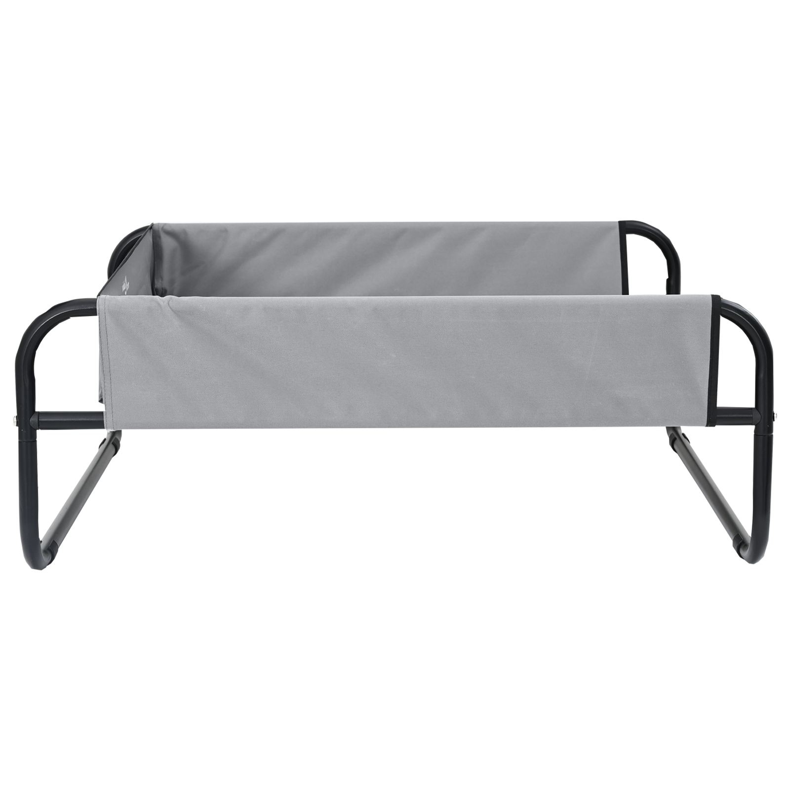 Elevated Dog Bed Light Grey S Oxford Fabric and Steel - Image 5